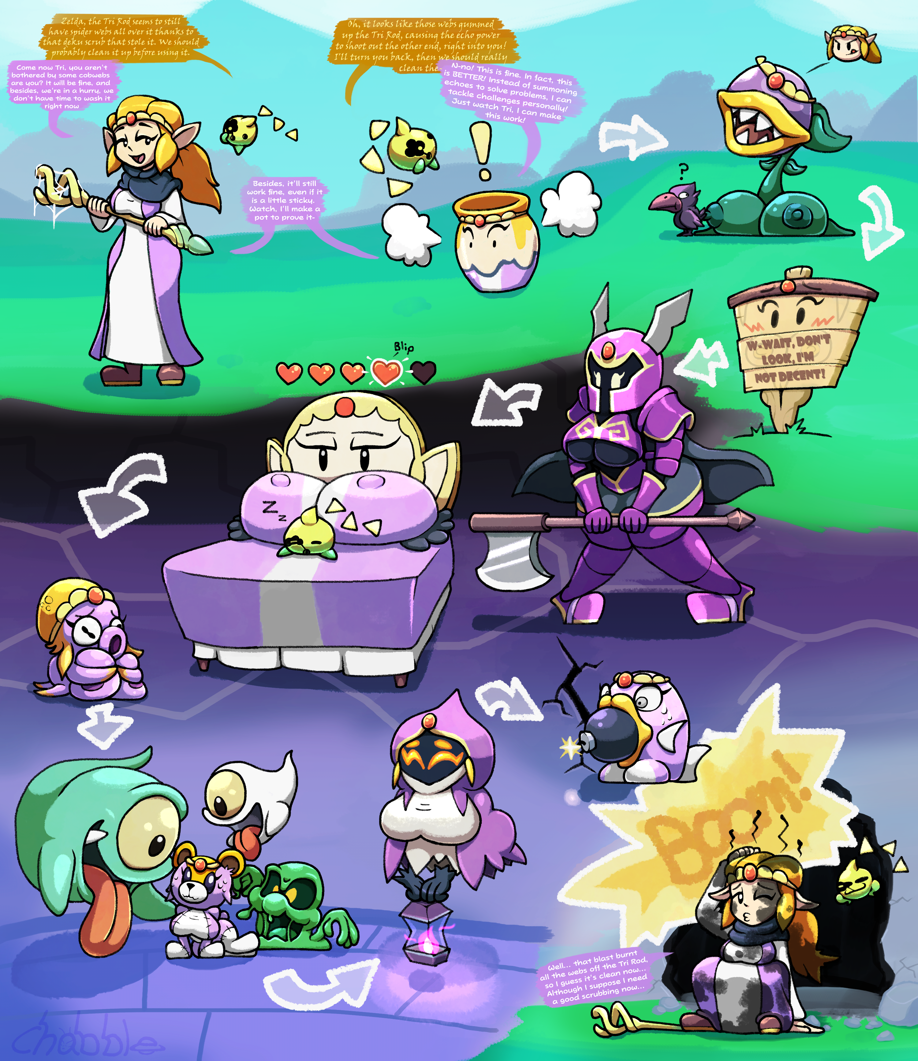 2020s 2024 bed bomb busty_feral busty_inanimate busty_object chabble crow darknut deku_baba echoes_of_wisdom english_text female fish ghini ghost inanimate_transformation montage octorok plant_girl plant_transformation png princess_zelda self_upload sign teddy_bear text text_bubble the_legend_of_zelda transformation tri_(zelda) tri_rod vase zelda_(echoes_of_wisdom)