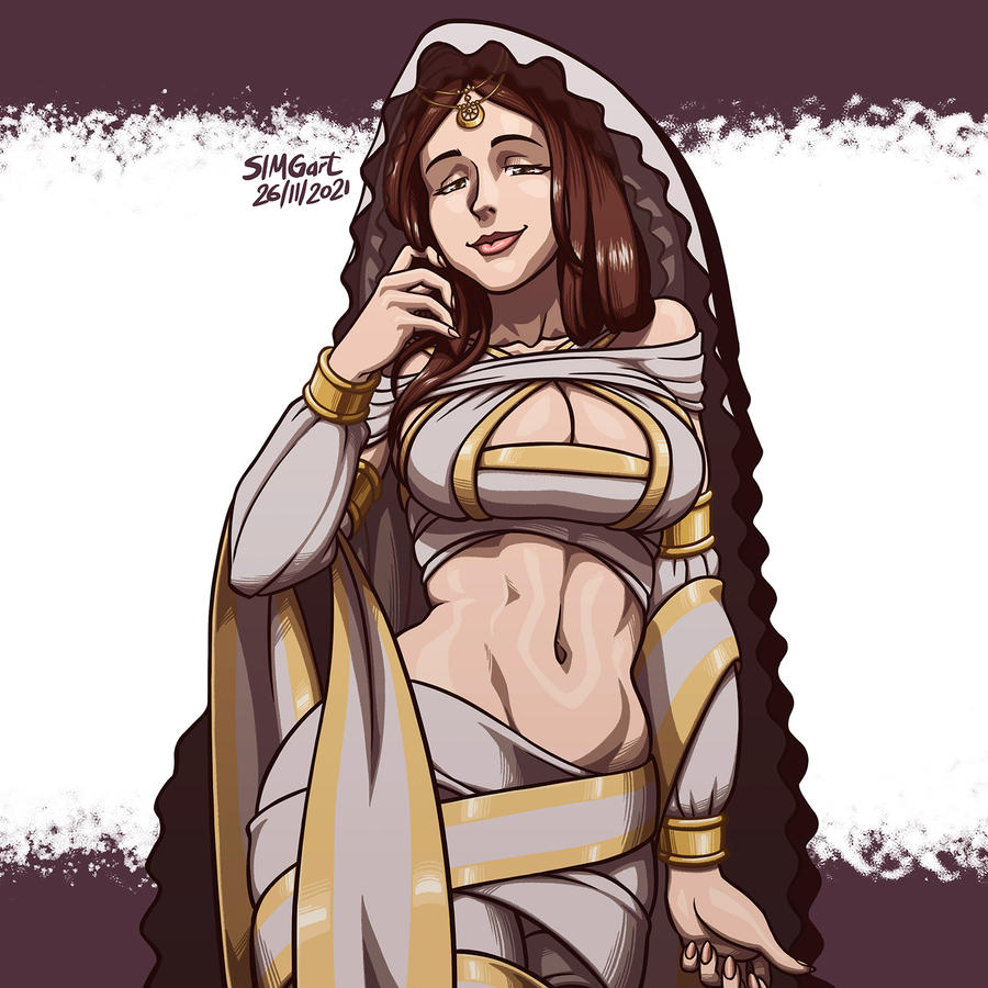 queen of sunlight gwynevere, dark souls, fromsoftware, bare midriff, bare s...