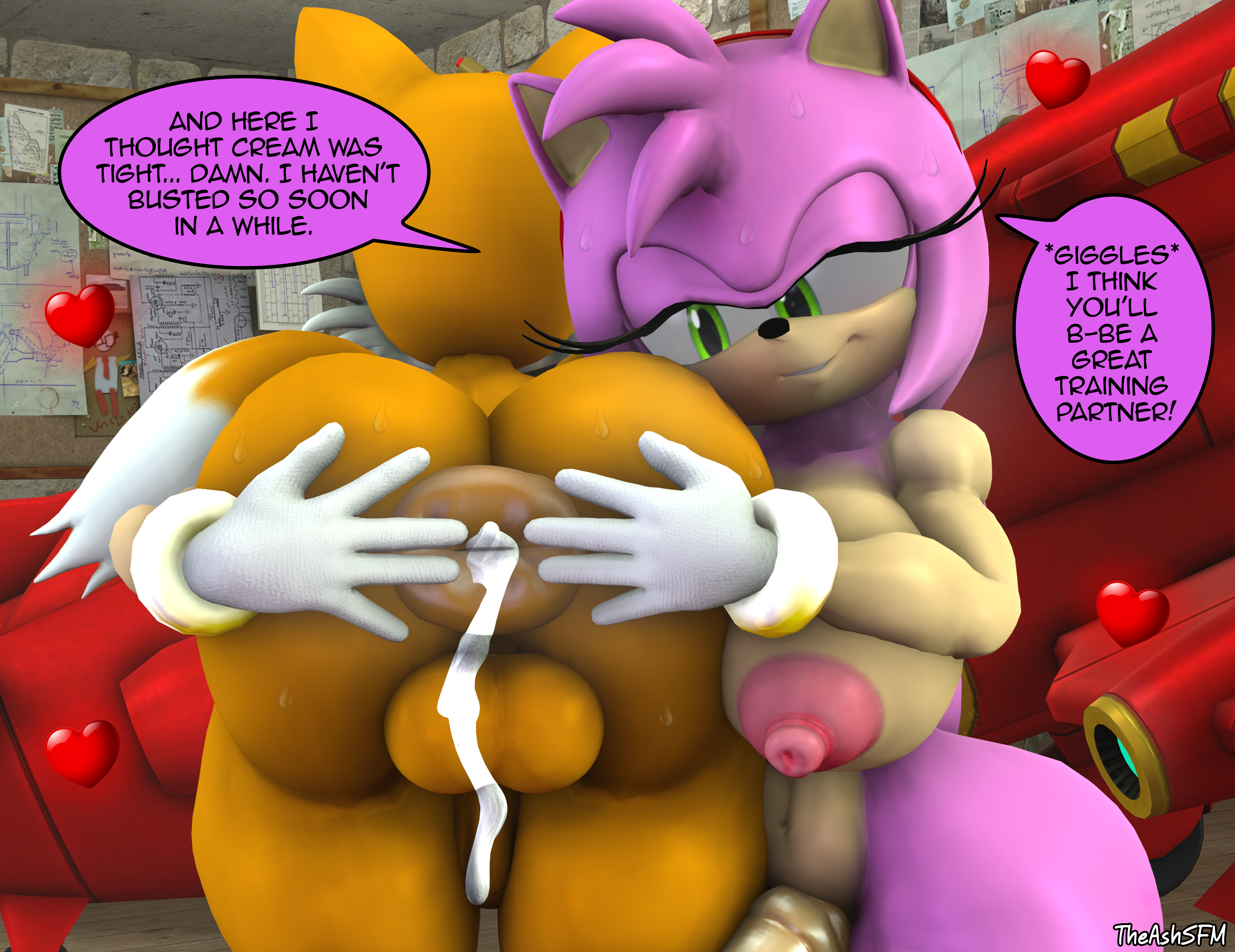 1boy 1boy1futa 1futa 3d 3d_(artwork) 3d_model absurd_res absurd_resolution absurdres after_anal after_rape after_sex ahe_gao ahegao_face all_fours amy_rose anthro anthro_on_anthro bent_forward bent_over big_ass big_balls big_breasts big_butt big_penis blue_eyes comic comic_page completely_nude completely_nude_futanari completely_nude_male creampied creampied_anus creampied_rape_victim cum cum_in_ass cum_in_pussy cum_inside cum_leak cum_leaking cum_leaking_out_of_anus cumshot dialogue dickgirl dickgirl_domination dickgirl_on_male doggy_style doggy_style_position doggystyle_position dubious_consent face_down_ass_up femboy from_behind from_behind_position furry furry_only futa_on_femboy futa_on_male futadom futanari gape gaped_anus gaped_ass gaping gaping_anus gaping_ass gloves green_eyes hi_res high_resolution highres large_ass large_balls large_penis miles_tails_prower mind_break mind_broken mindbreak on_all_fours orange_fur orange_hair pink_fur pink_hair questionable_consent sega sonic_(series) sonic_the_hedgehog_(series) speech_bubble speech_bubbles spread_anus spread_ass spread_butt spreading_ass spreading_butt_cheeks spreading_cheeks sweat sweating tagme tails tails_the_fox text_bubble theashsfm two_tails workbench workshop