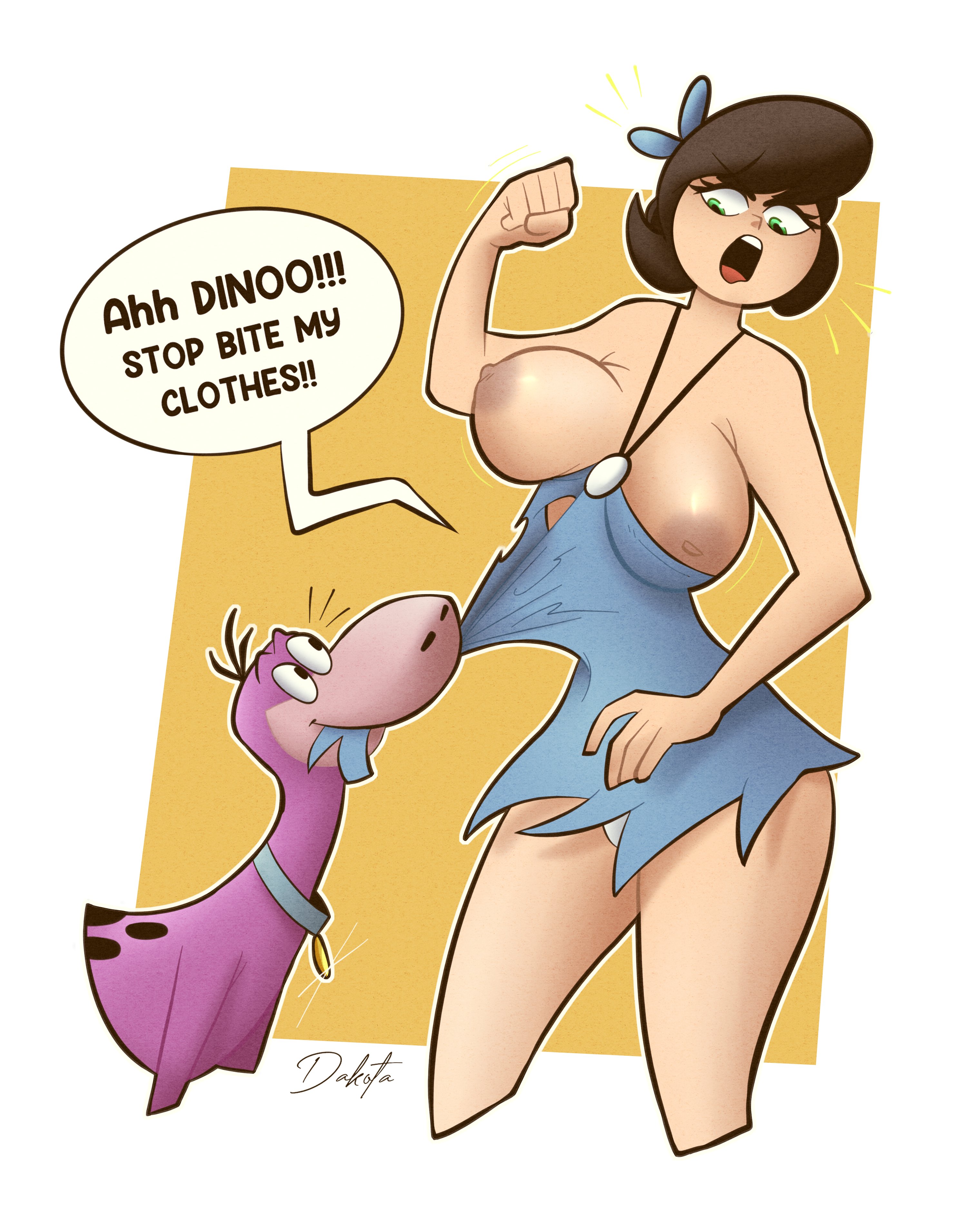 Rule34 - If it exists, there is porn of it / betty rubble, cavewoman /  7388165