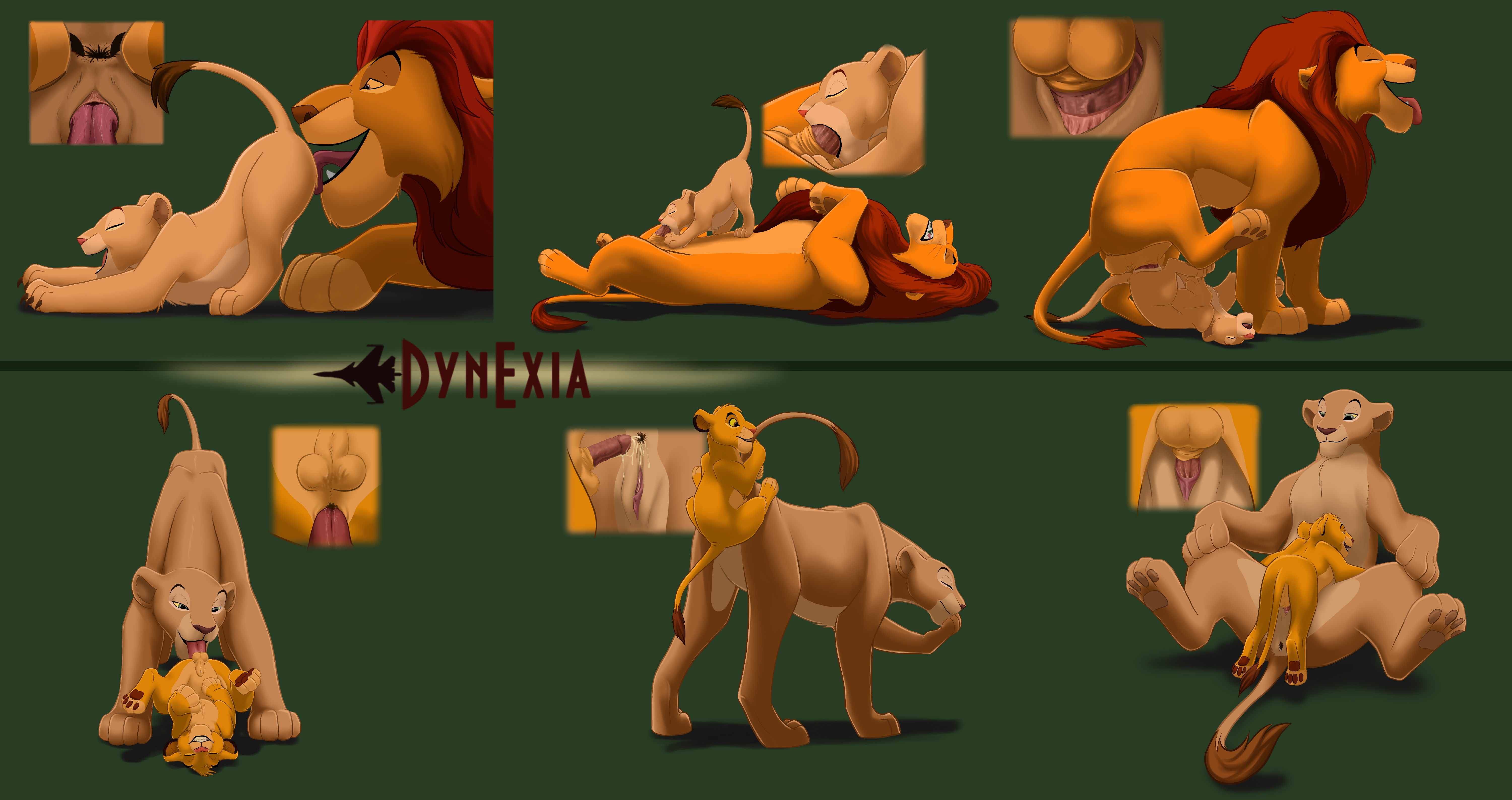Anatomically Correct Lion Porn - Rule34 - If it exists, there is porn of it / dynexia, mufasa, nala, sarabi,  simba / 1306651