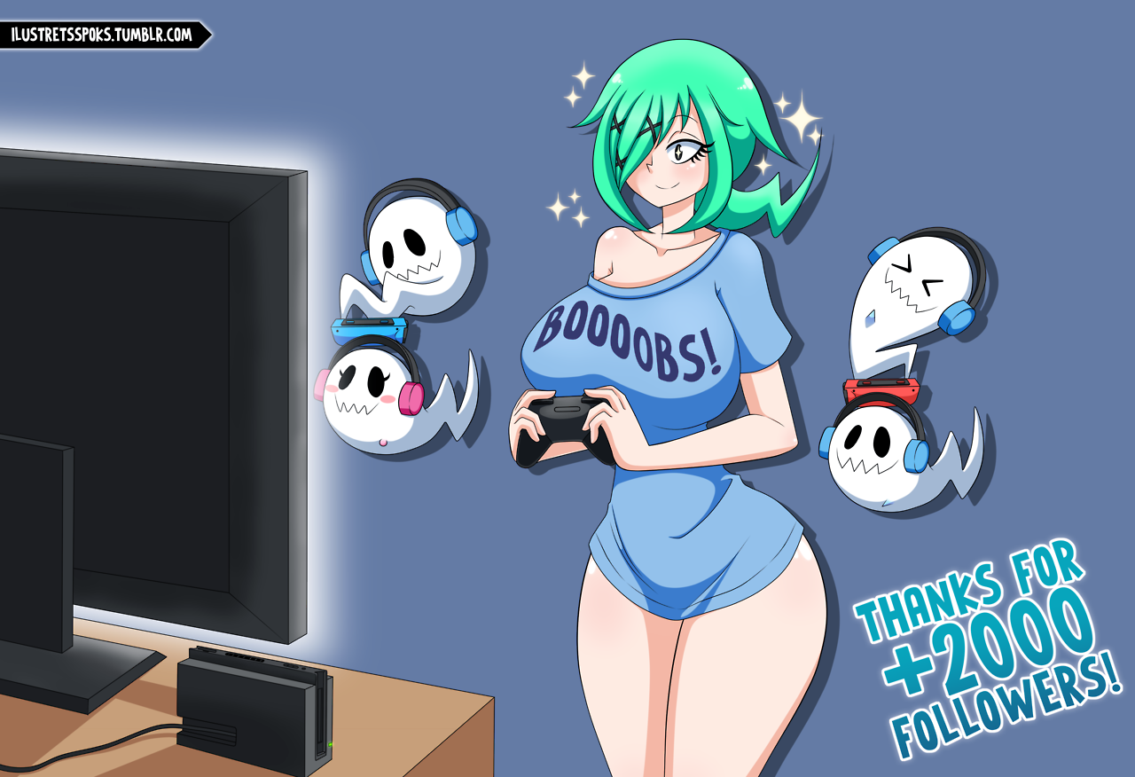 ilustretsspoks, booky, original character, nintendo, nintendo switch, text,...