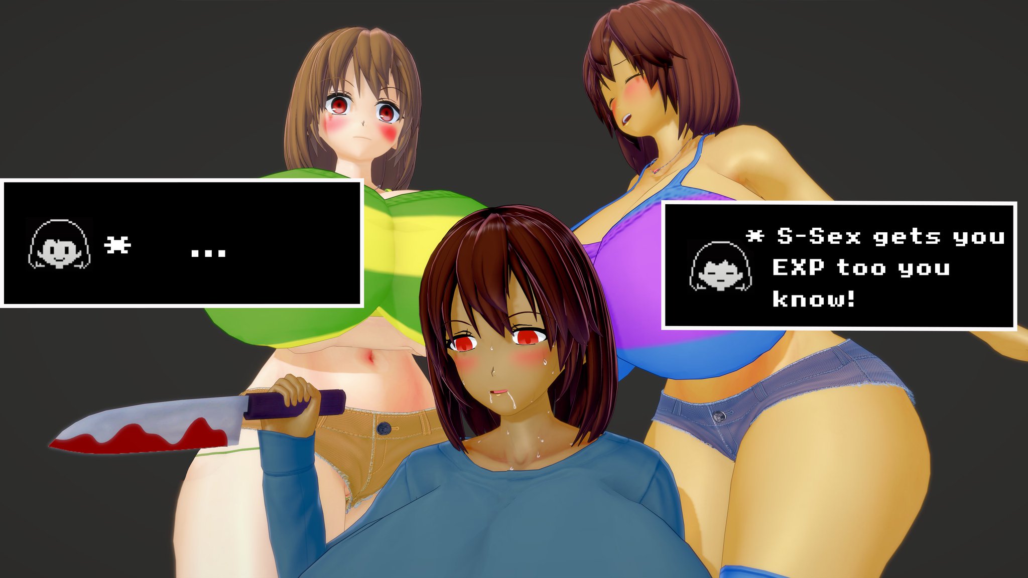 Rule34 - If it exists, there is porn of it / chara, frisk / 5679620