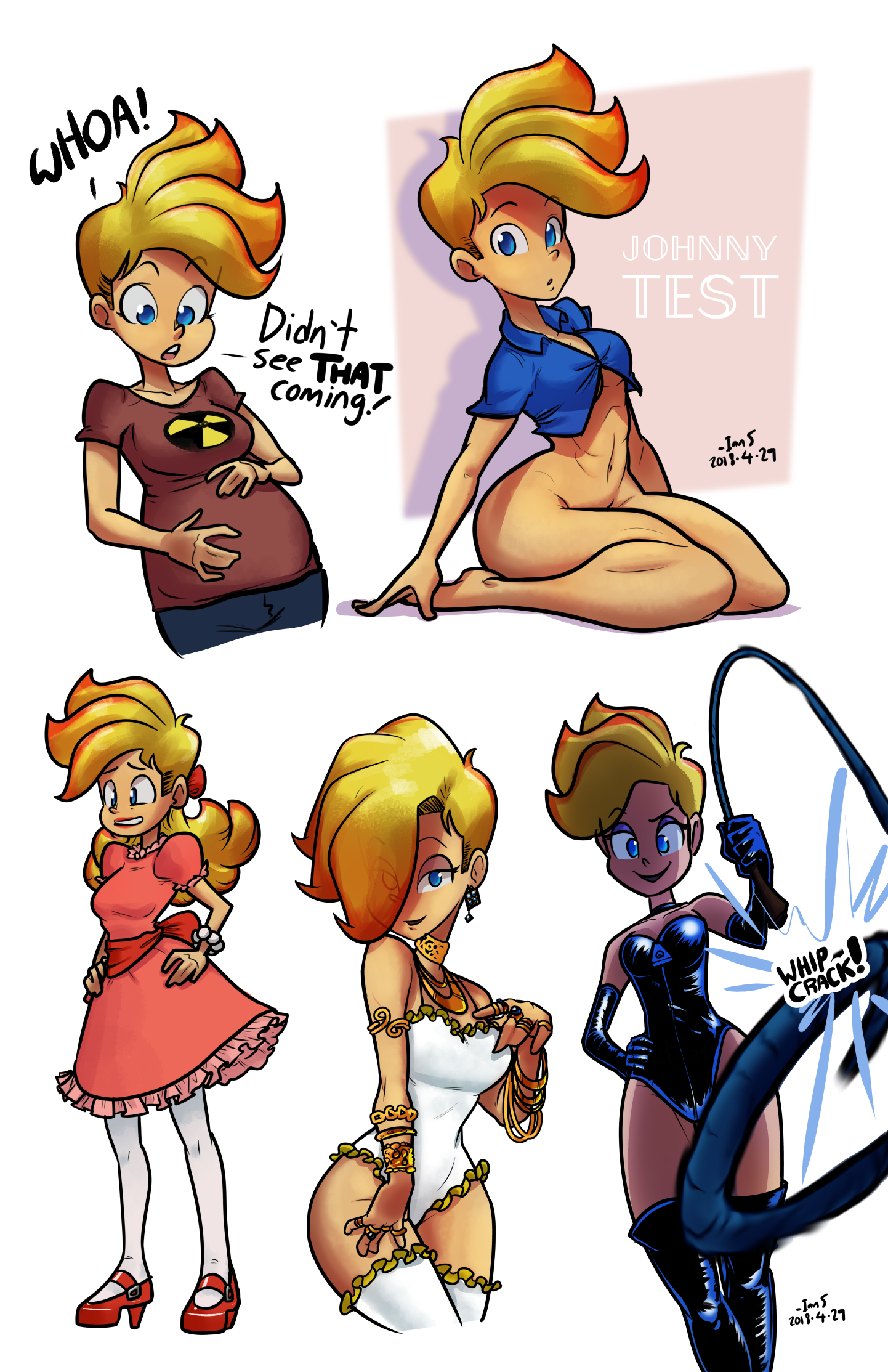 Johnny test tg transformation