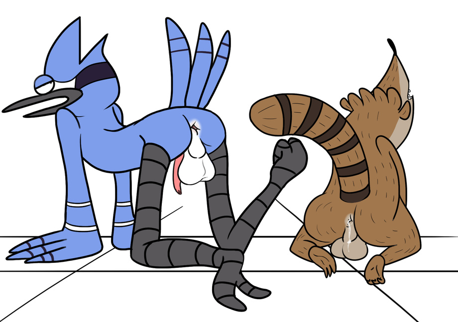 Rule34 - If it exists, there is porn of it / mordecai, rigby / 1413420.