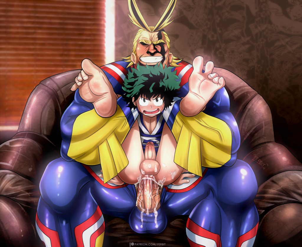 Rule34 - If it exists, there is porn of it / all might, izuku midoriya, tos...
