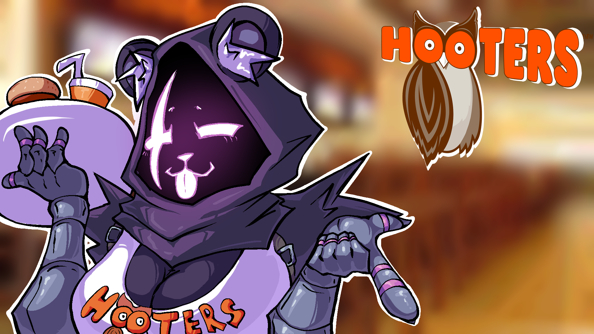 Raven team leader hooters