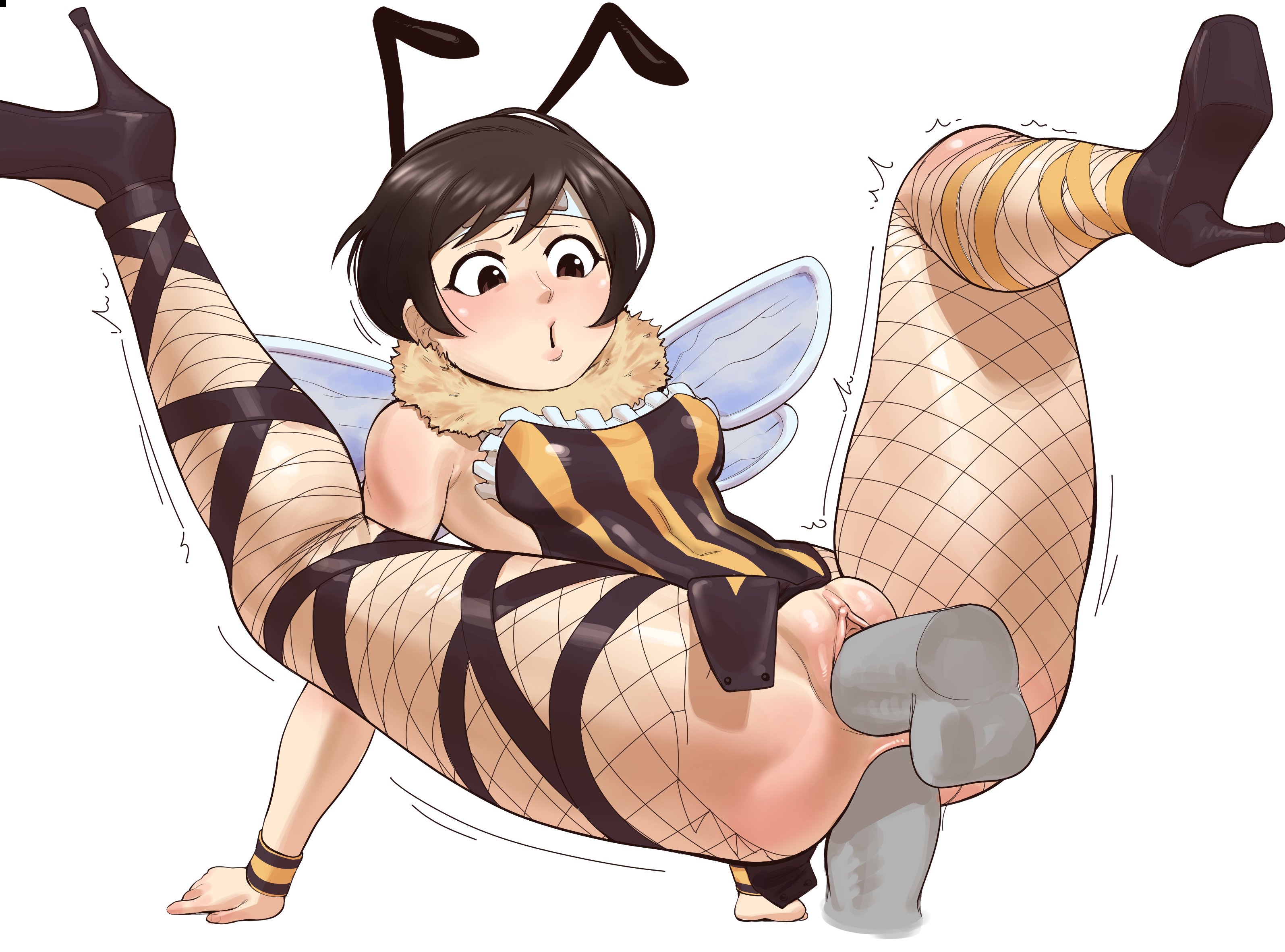 Bee girl hentai фото 24