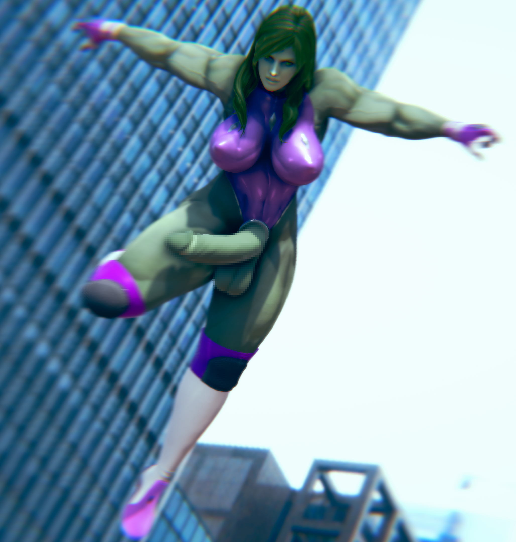 Hulk futanari
