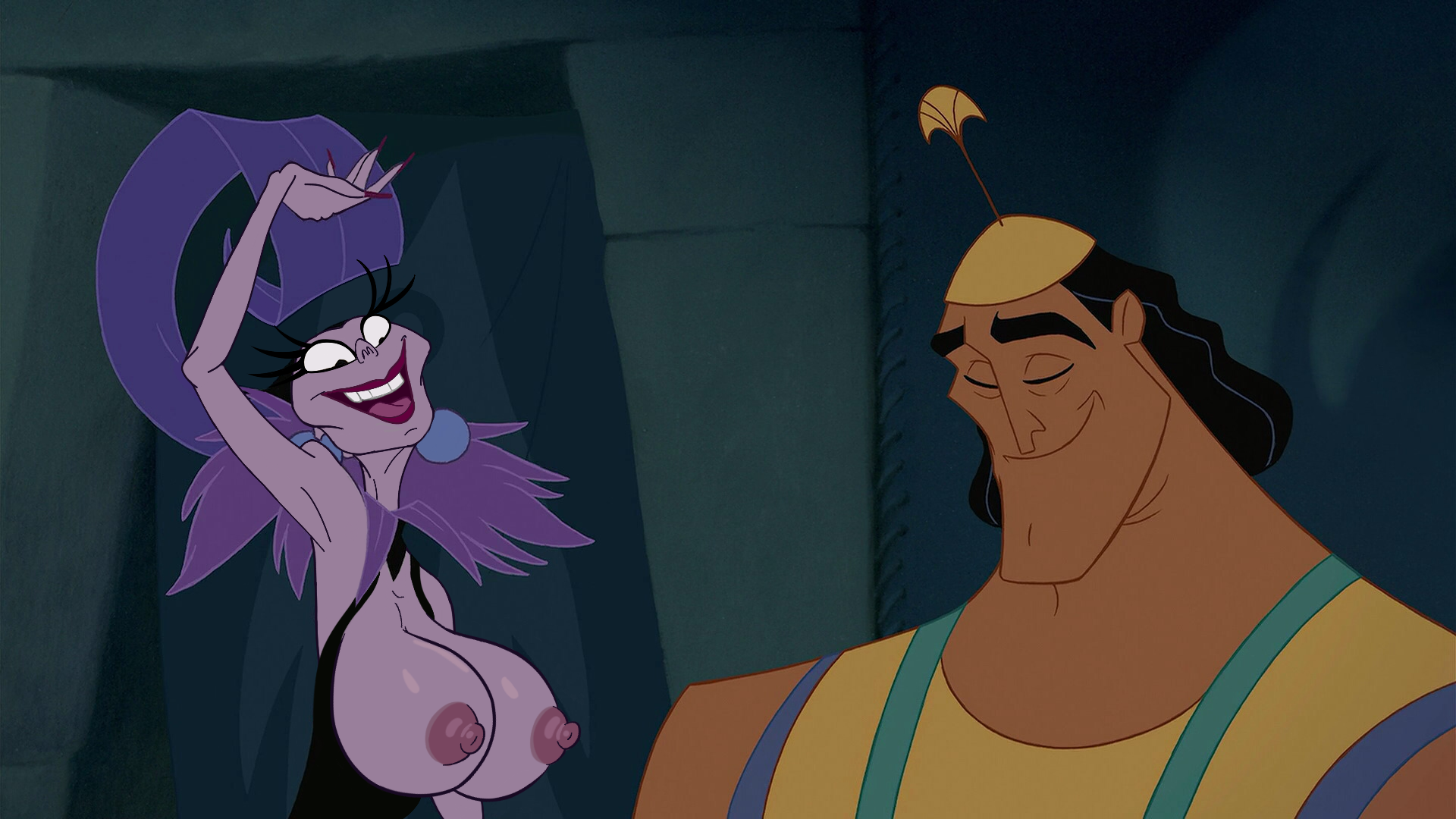 Rule34 - If it exists, there is porn of it / bedaxe, kronk, yzma / 1748969.