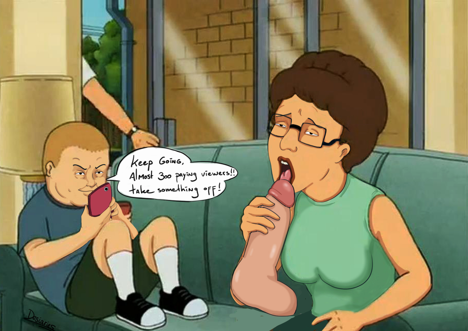 Bobby and peggy hill porn