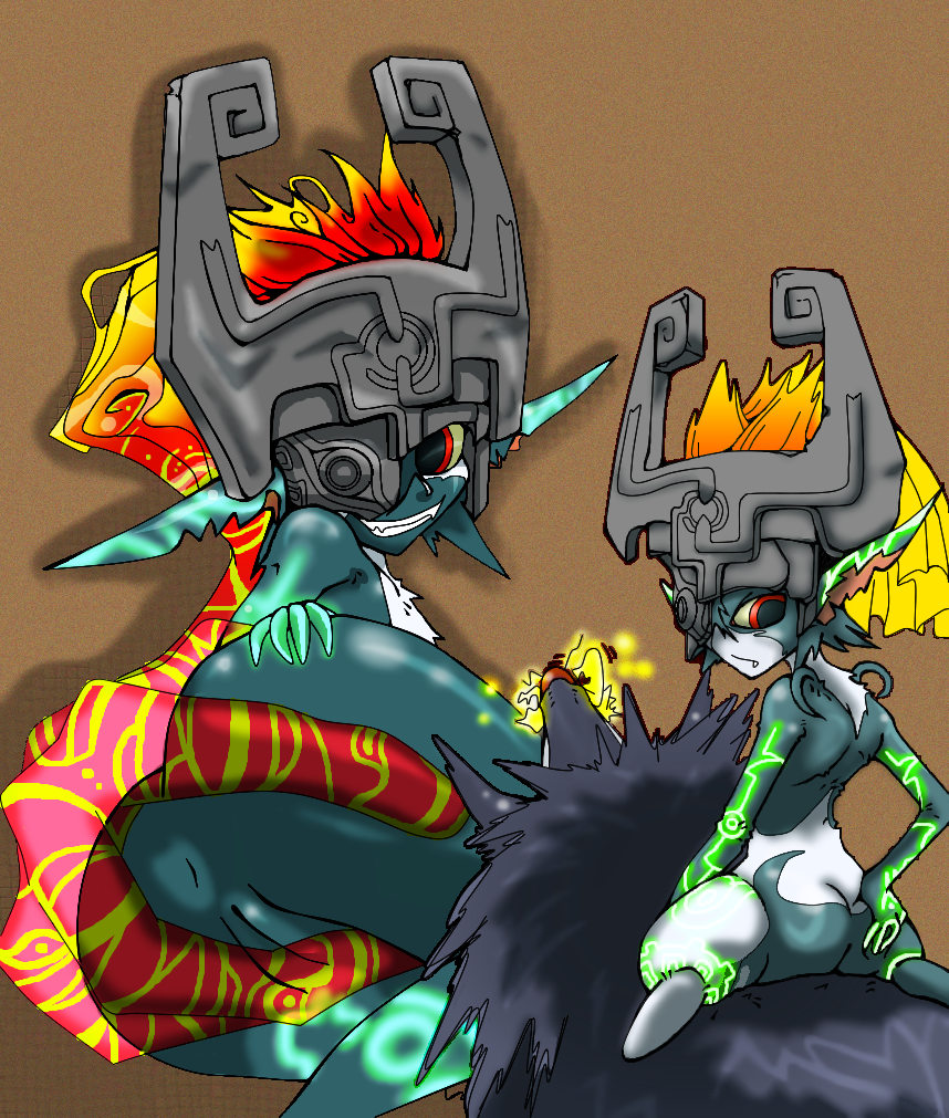 midna, nintendo, the legend of zelda, twilight princess, imp midna.