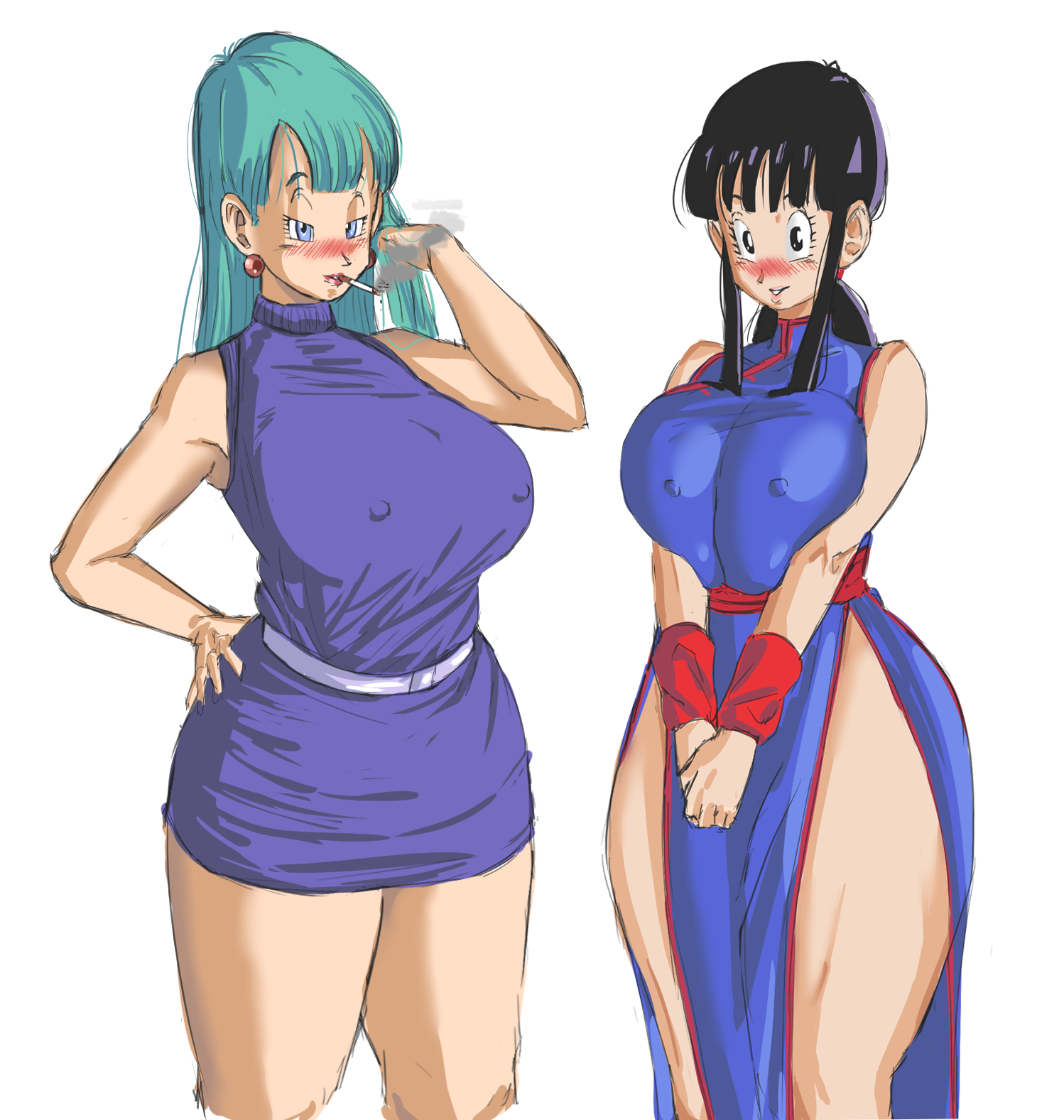 Chi chi and bulma rule 34