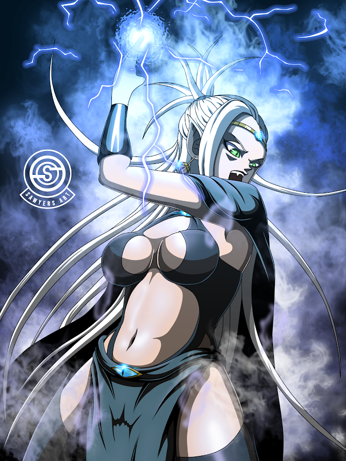1girls 2019 artist_logo artist_name belly_button black_cape black_clothing boobs_out breasts cleavage clothed clothed_female clothes clothing demon demon_girl demon_humanoid demoness digital_art digital_drawing digital_drawing_(artwork) digital_media digital_media_(artwork) digital_painting_(artwork) dragon_ball dragon_ball_xenoverse earring earrings earrings_only electric electric_shock electricity energy energy_ball evil evil_eyes female female_demon female_focus female_only female_solo glowing glowing_eyes green-eyed_female green_eyes headwear long-haired_female long_hair long_white_hair looking_aside navel original original_character pointed_ears pointy_ears puyasawyer round_boobs round_breasts round_tits sharp_teeth shiny shiny_body shiny_breasts shiny_clothes shiny_hair shiny_skin shiny_thighs skimpy skimpy_clothes skimpy_dress skimpy_outfit smoke solo solo_female solo_focus spiky_hair tagme thick thick_body thick_boobs thick_breasts thick_hips thick_lips thick_thighs thick_tits thigh_highs thighhighs thighs titties voluptuous voluptuous_female watermark