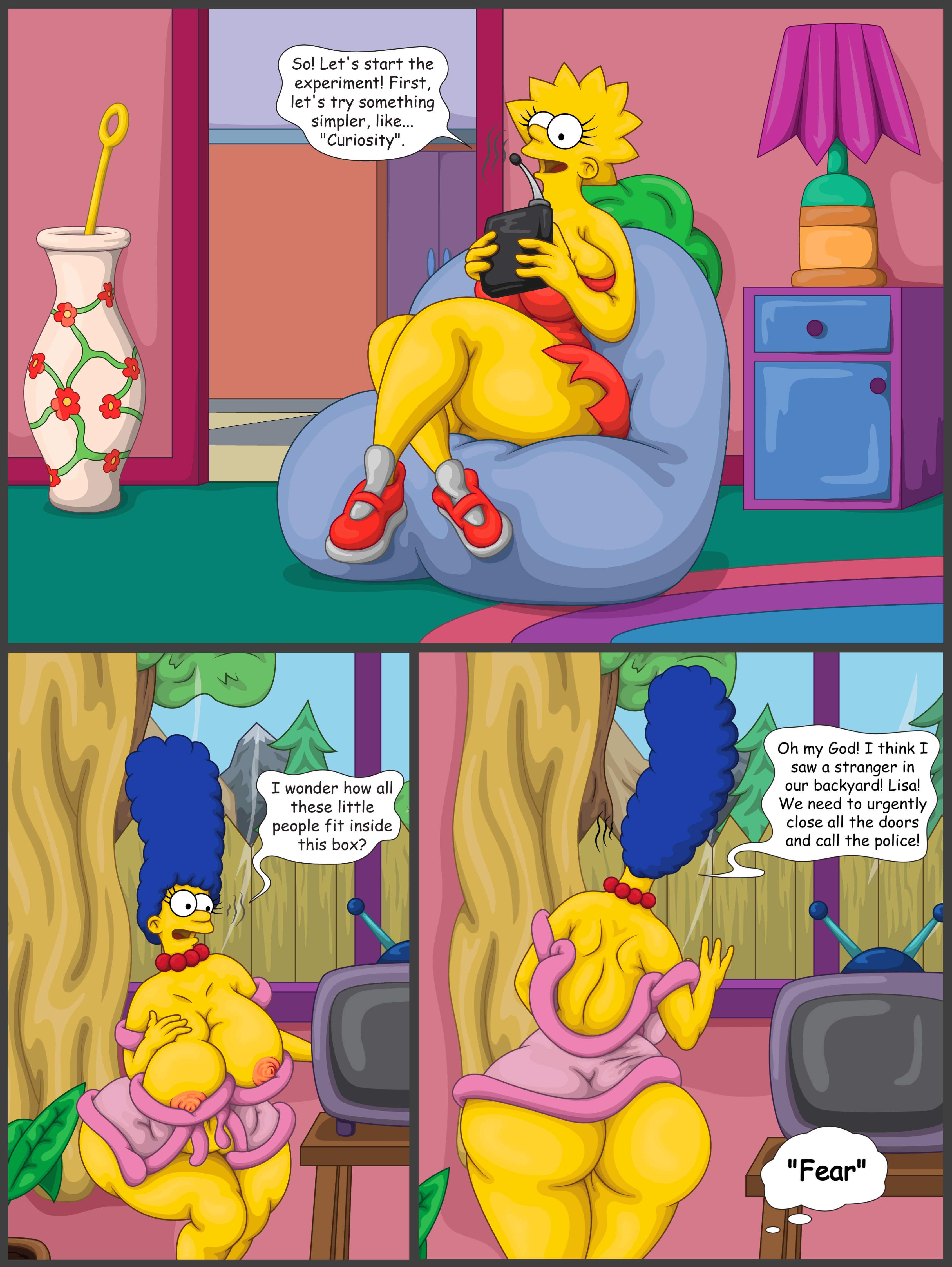 Rule34 - If it exists, there is porn of it  bynshy, lisa simpson, marge  simpson  3845525