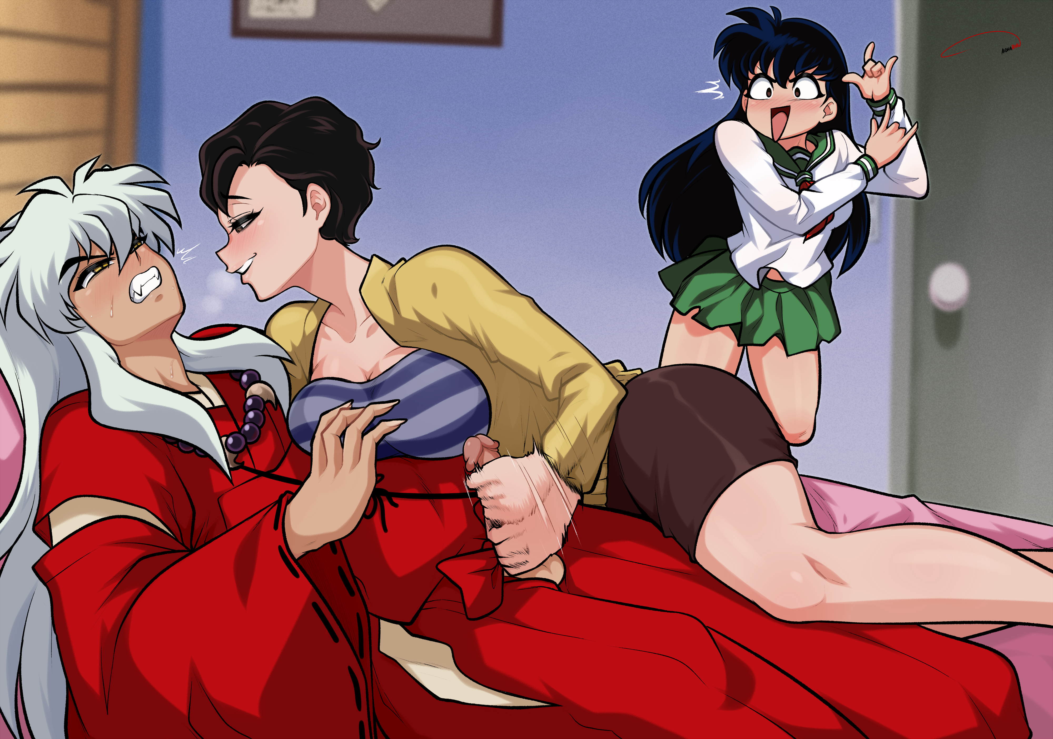 Rule34 - If it exists, there is porn of it  aldharoku, inuyasha  (character), kagome higurashi  5883684