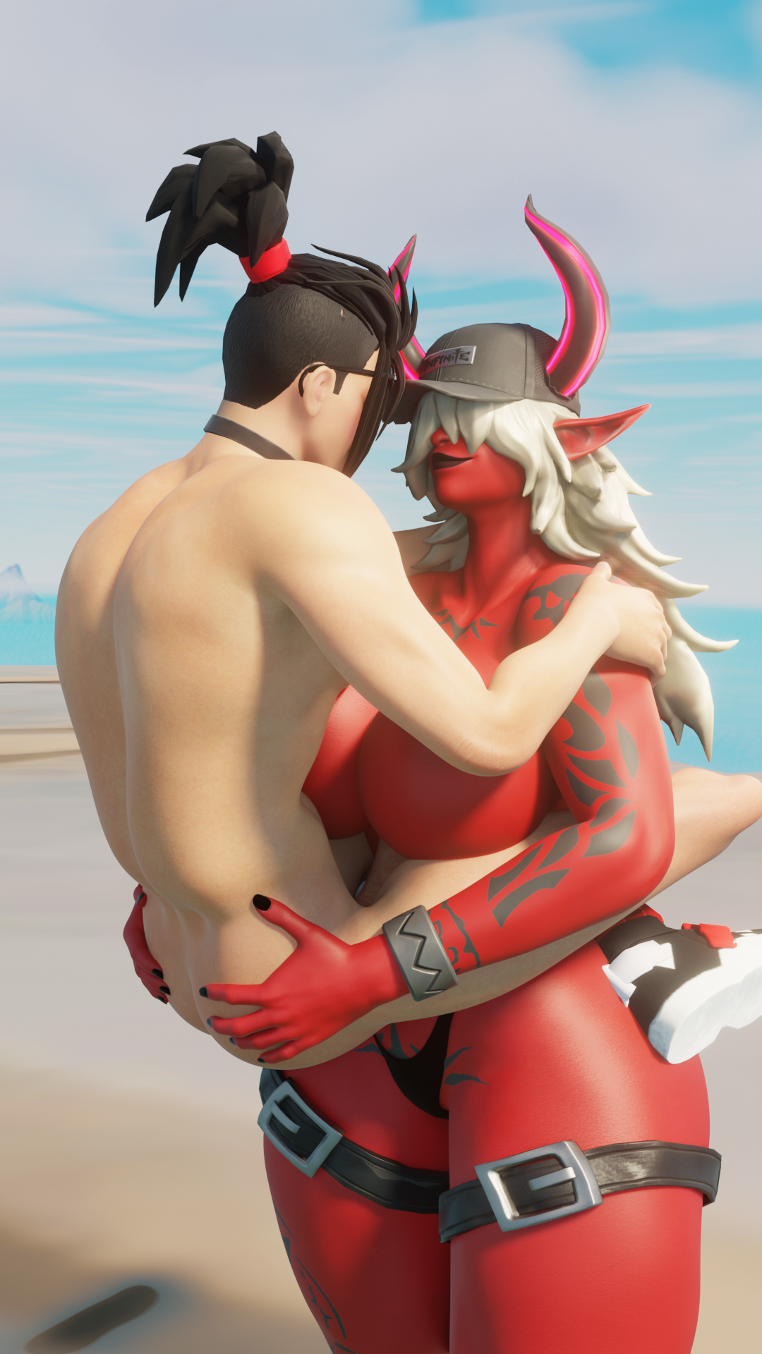 3d age_difference ass bangs bangs_over_eyes big_cock big_penis black_hair breast_feeding breast_sucking breasts comic demon demon_girl demoness desdemona_(fortnite) epic_games family_orgy family_sex female fortnite male memes_dna_of_the_soul milf mommy_kink mother_and_son muscular muscular_female nurturing paizuri penis ponytail_male red_skin shorter_male taboo taller_female thick_ass thick_thighs white_hair ya_path yoshida_(ya_path)