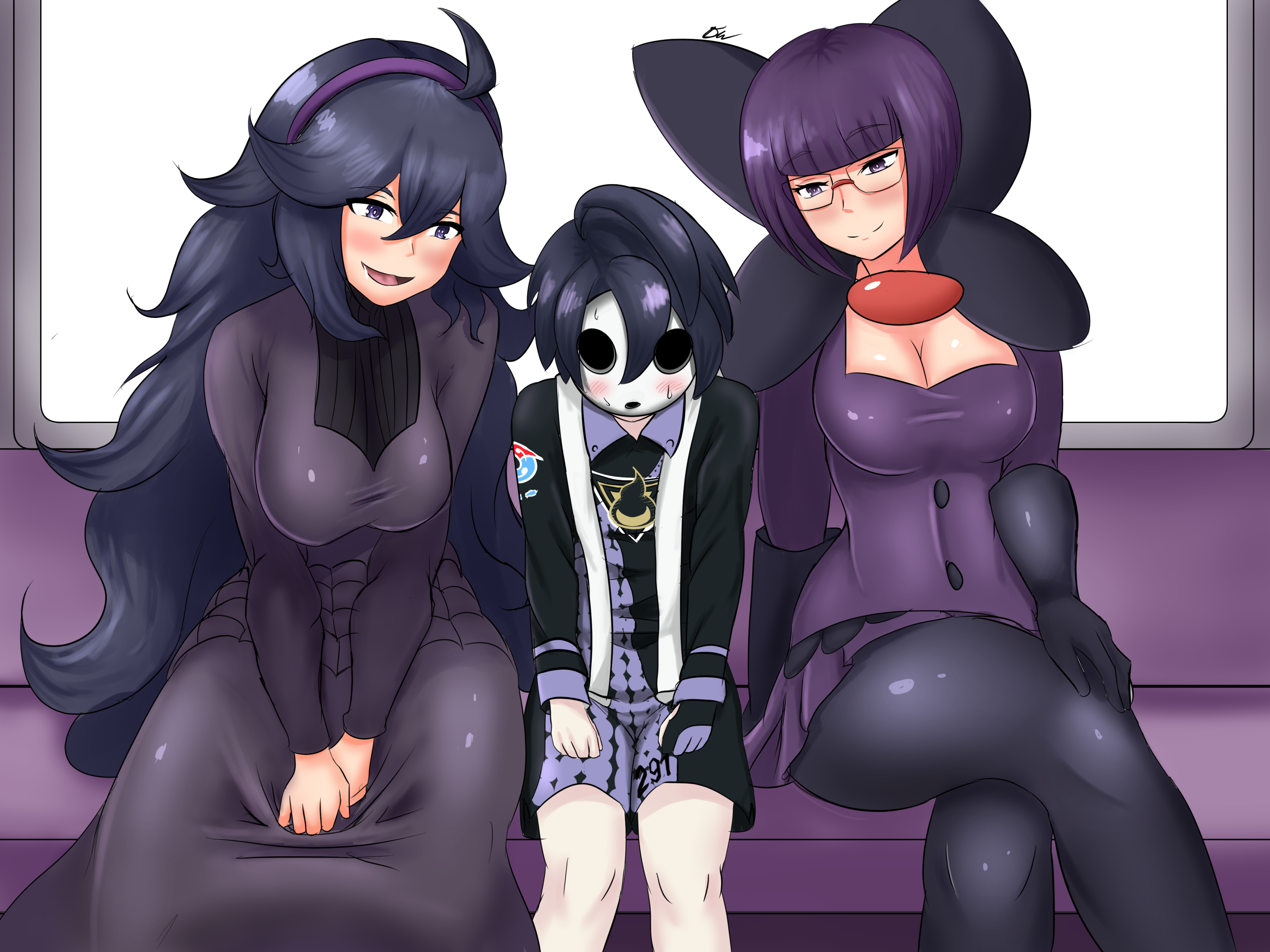 allister (pokemon), hex maniac, shauntal (pokemon), white mask, pokemon bw,...