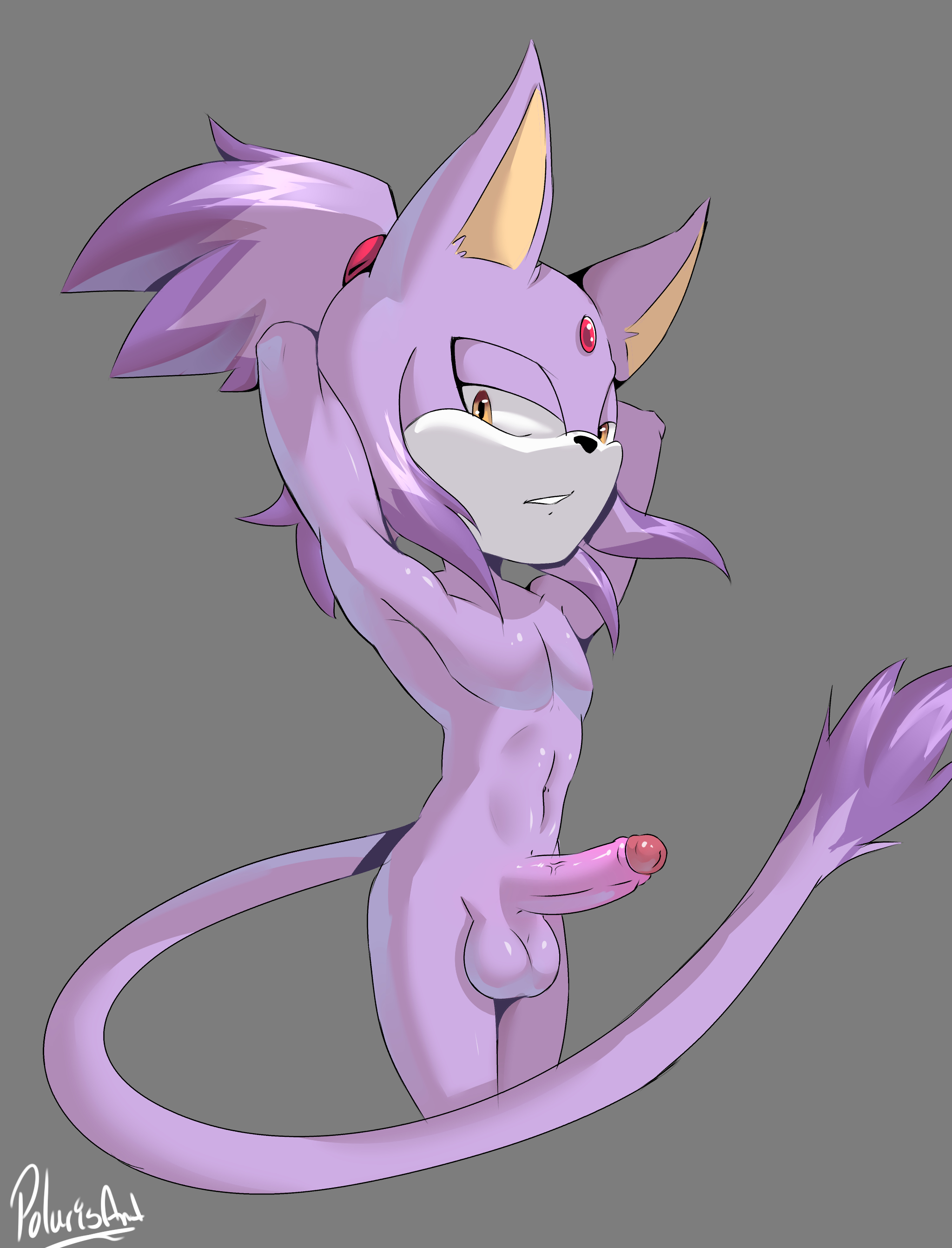 Blaze The Cat Nude