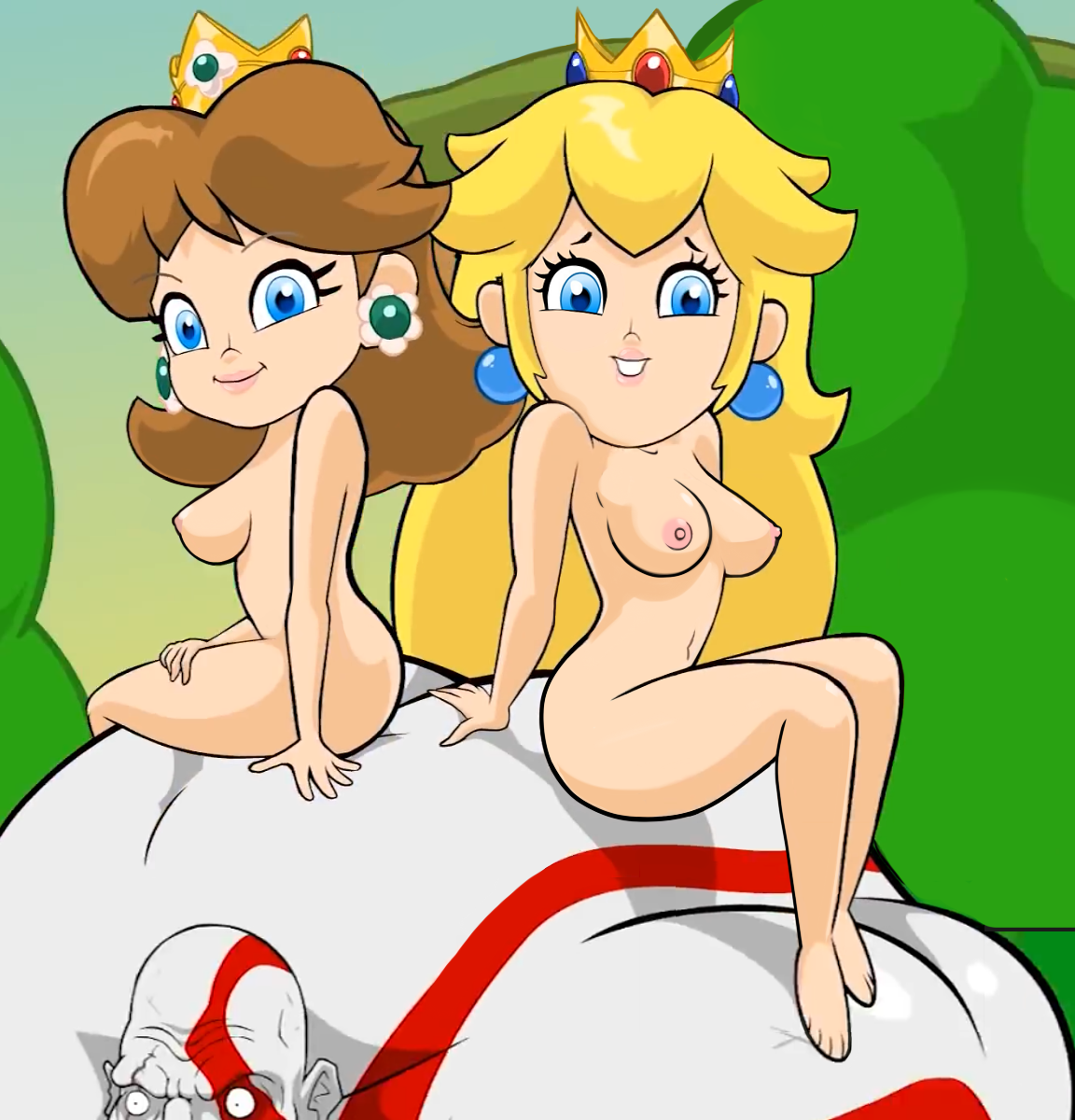 Princess peach and daisy naked - 🧡 Super Mario Hentai Album Princess Rosal...