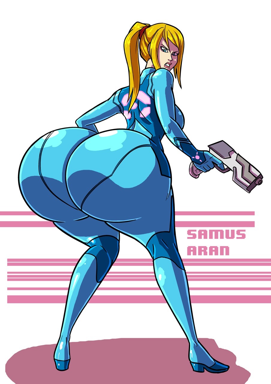 Axel-rosered samus