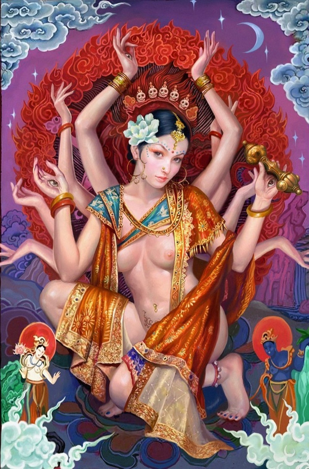 Hindu god porn