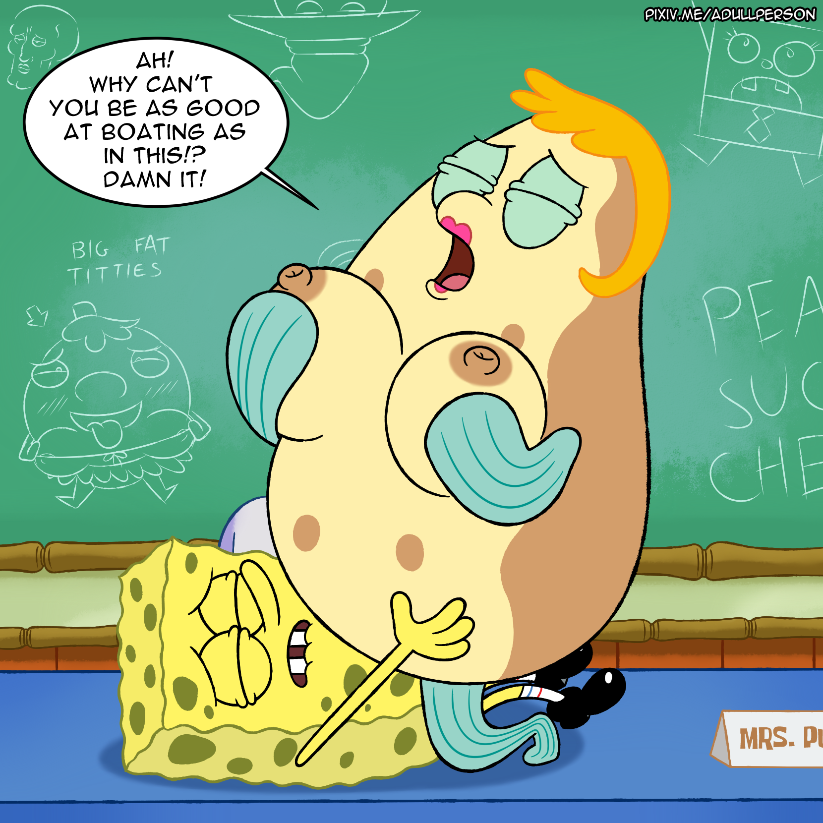 Rule If It Exists There Is Porn Of It Mrs Puff Spongebob Squarepants Character