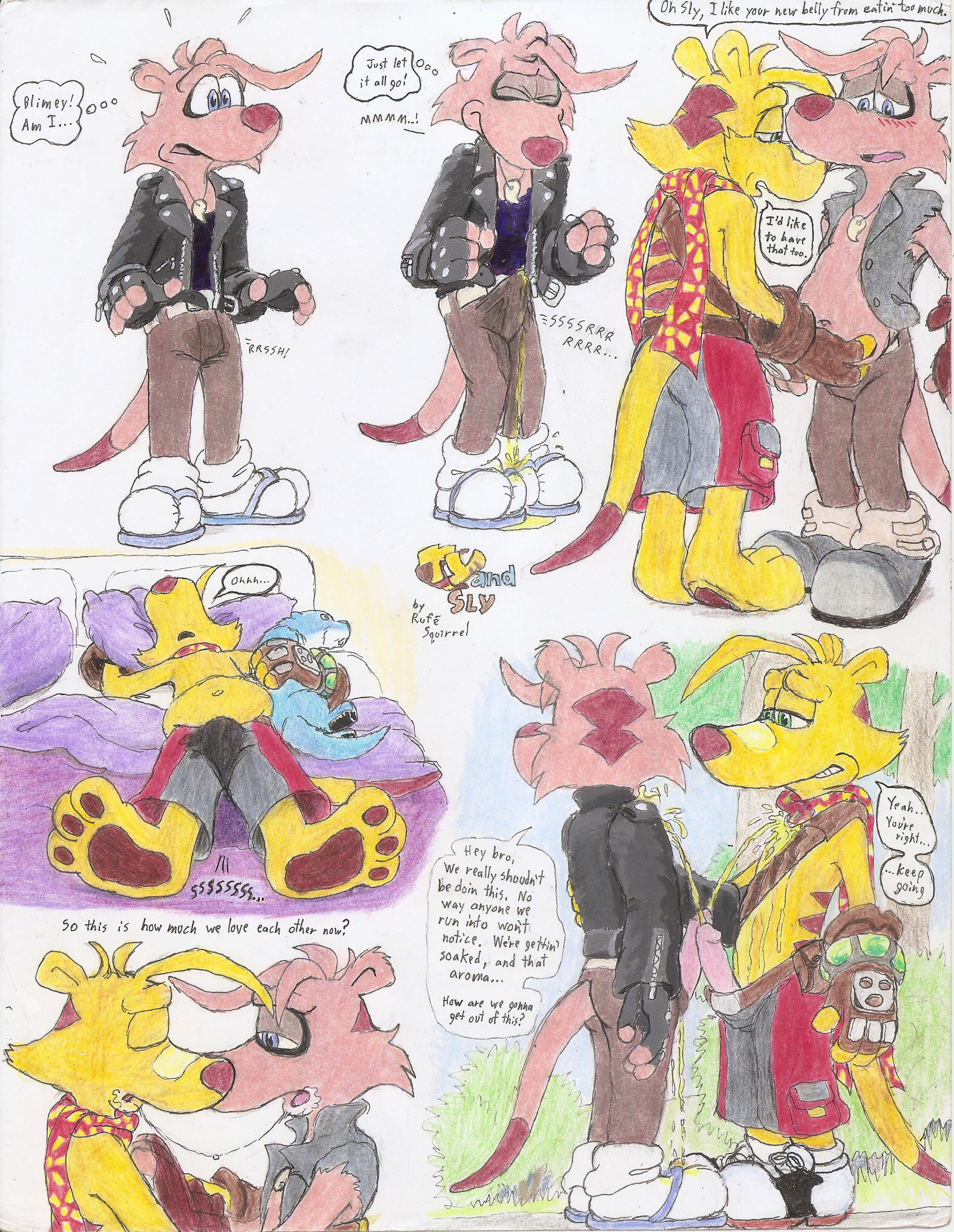 Sly the tasmanian tiger