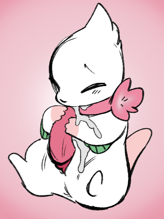 o-ishi, buizel, nintendo, pink background, simple background, animal genitalia, anthro, autofellatio, bodily fluids, cum, erection, genital fluids, genital slit, genitals, male, male only, masturbation, oral, oral masturbation, penile, penile masturbation, penis, pokemon, shayzil, sitting, skyelu, slit, solo, video games, 
