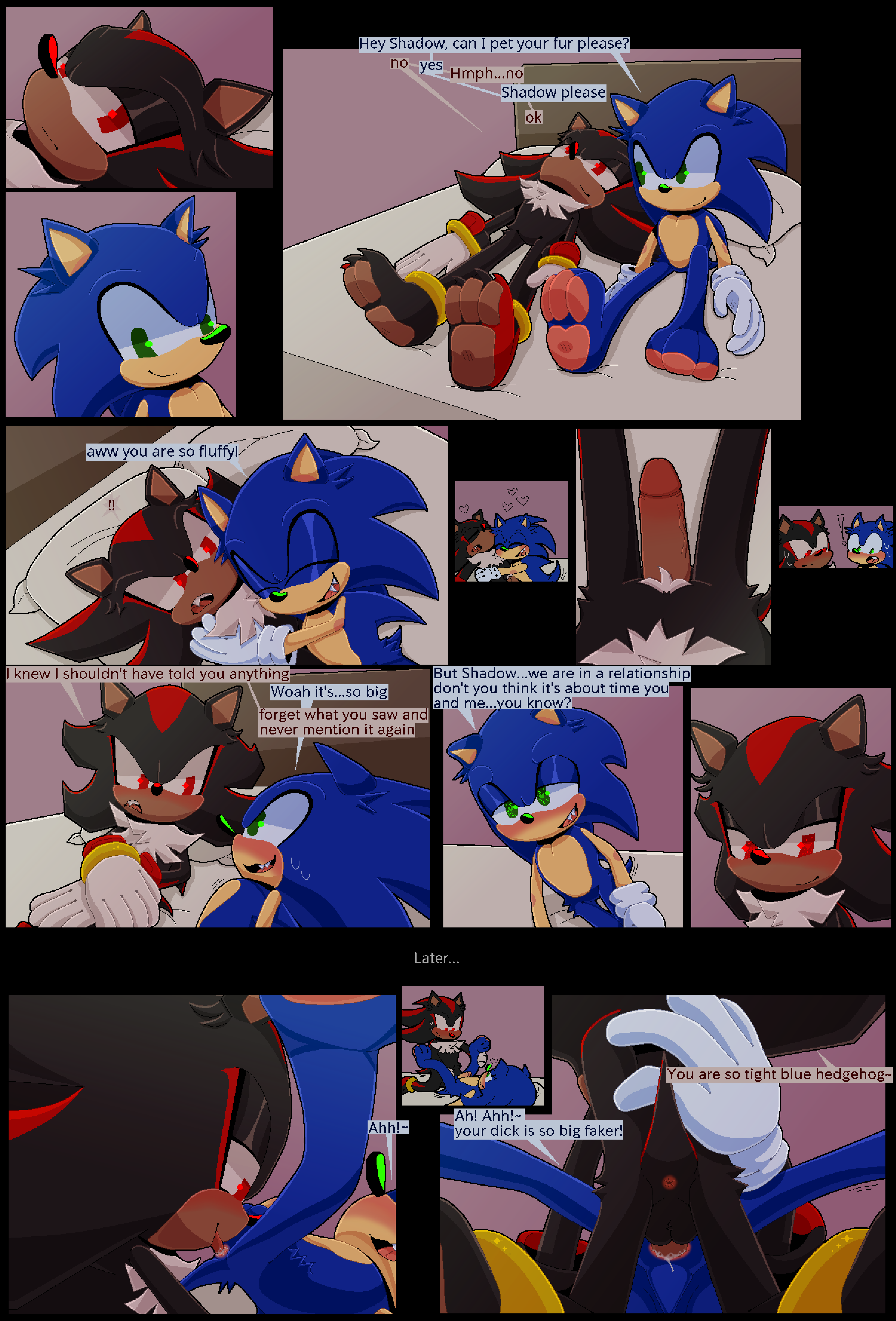 Rule34 - If it exists, there is porn of it  shadow the hedgehog, sonic the  hedgehog  6145715