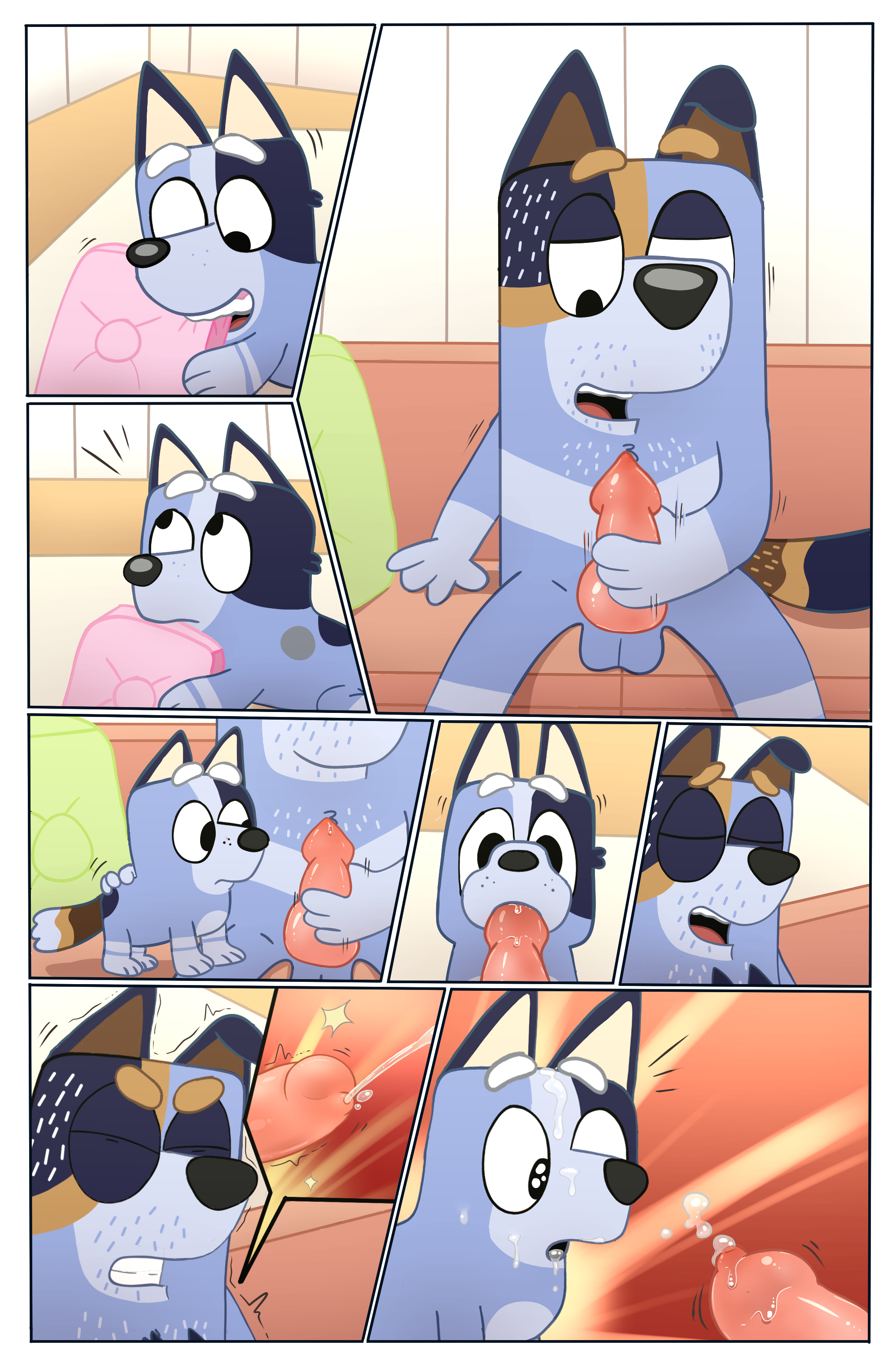 Bluey porn comics