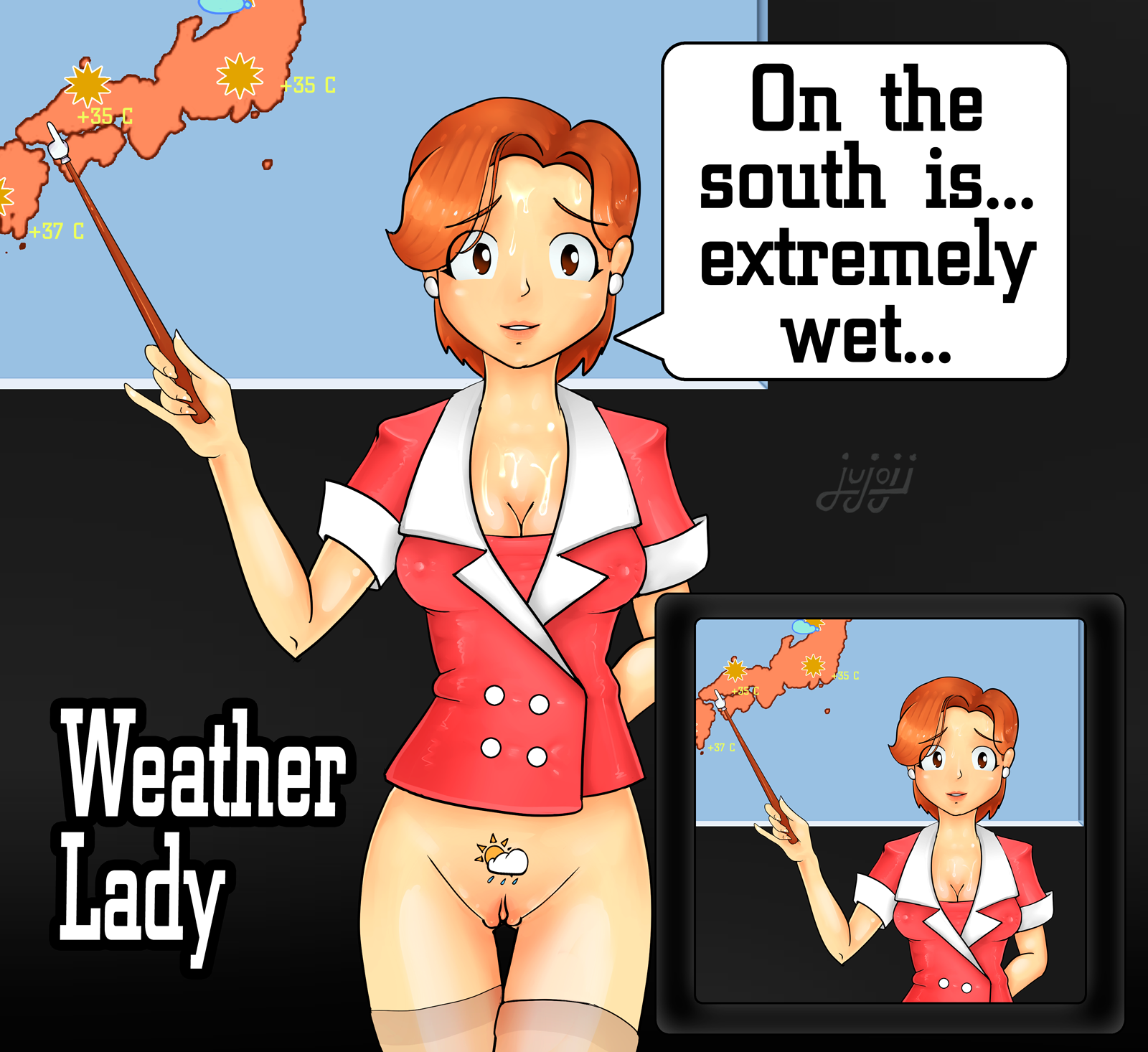 Rule34 - If it exists, there is porn of it / jujoji, the weather lady /  1459064