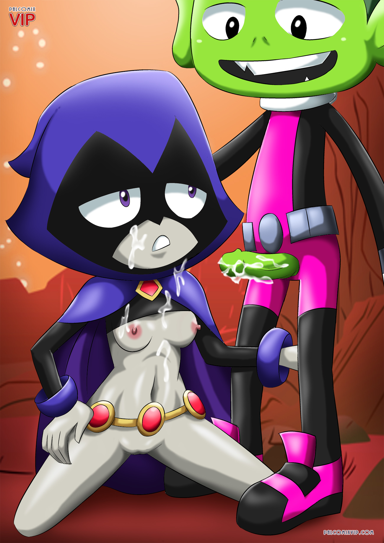 Rule34 - If it exists, there is porn of it  bbmbbf, palcomix, palcomix  vip, beast boy, raven (dc)  5061453