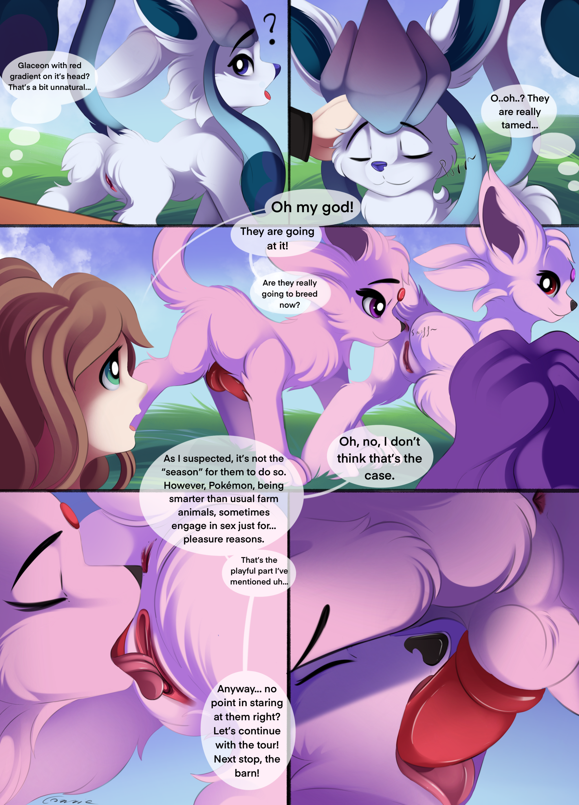 Rule34 - If it exists, there is porn of it / conrie, eeveelution, espeon,  glaceon / 3797818