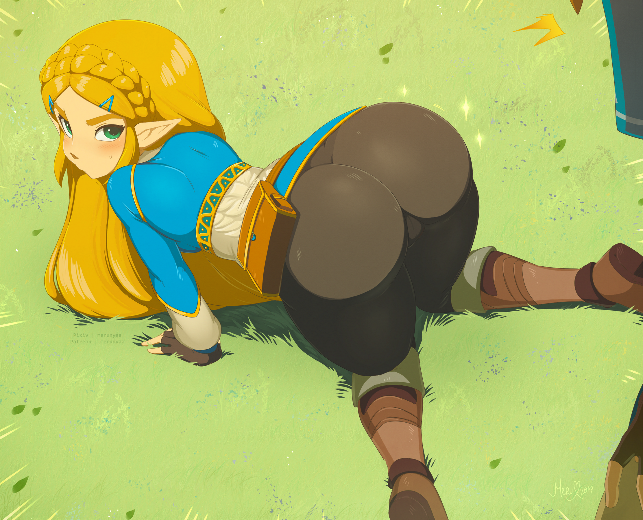 Zelda breath of the wild butt