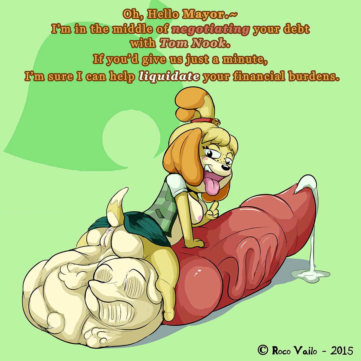 Rule34 - If it exists, there is porn of it  roco, isabelle (animal crossing),  tom nook  2049331