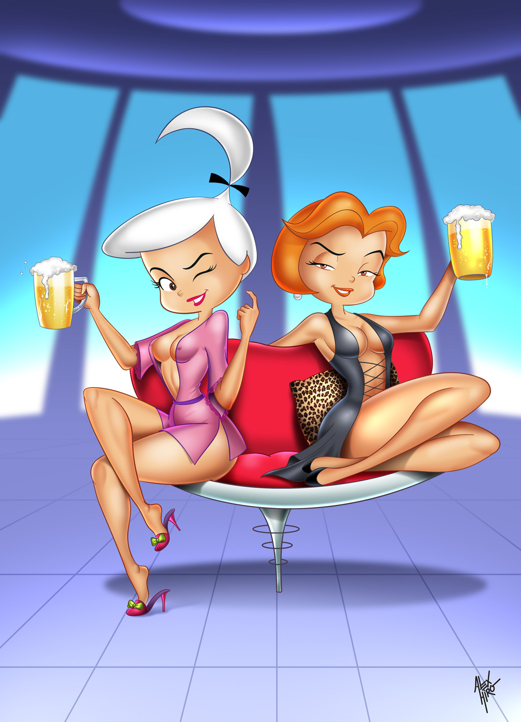 Rule34 - If it exists, there is porn of it / alex hiro, jane jetson, judy  jetson / 3945259