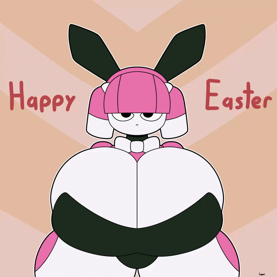 animated, big breasts, breasts, dorahden, female, huge breasts, mya (dorahden), 