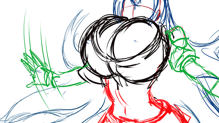 animated, work in progress, 1girls, bouncing breasts, breast expansion, giantess, growth, huge breasts, 