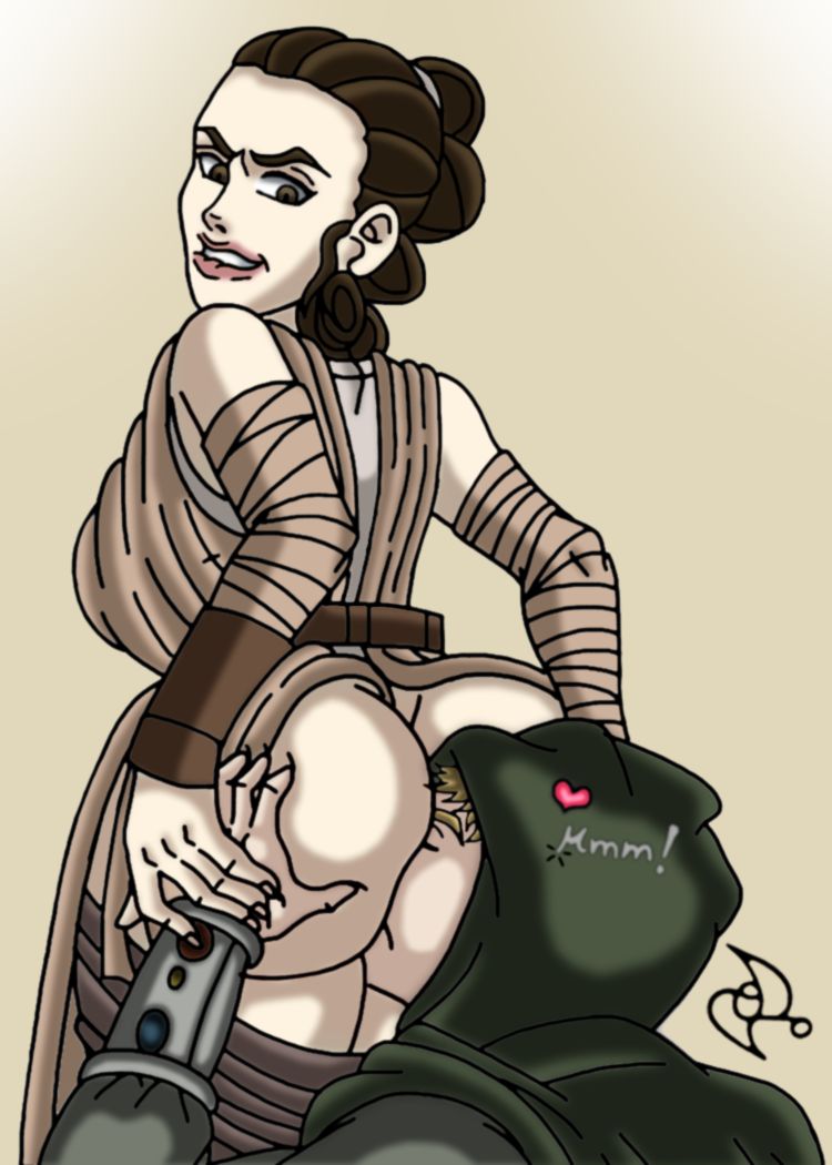 omarsin, rey, star wars, the force awakens, ass, big ass, big breasts, dat ass, facesitting, female, 