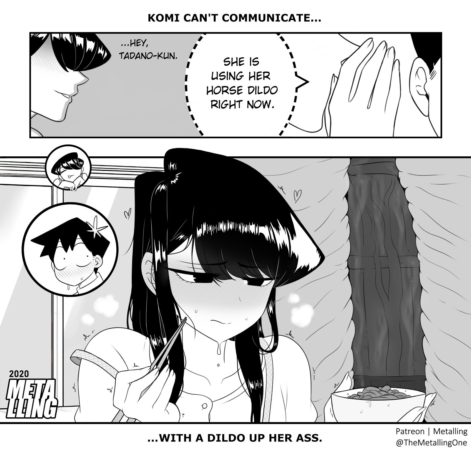 Rule34 - If it exists, there is porn of it / metalling, komi shouko, tadano  hitohito / 4226506