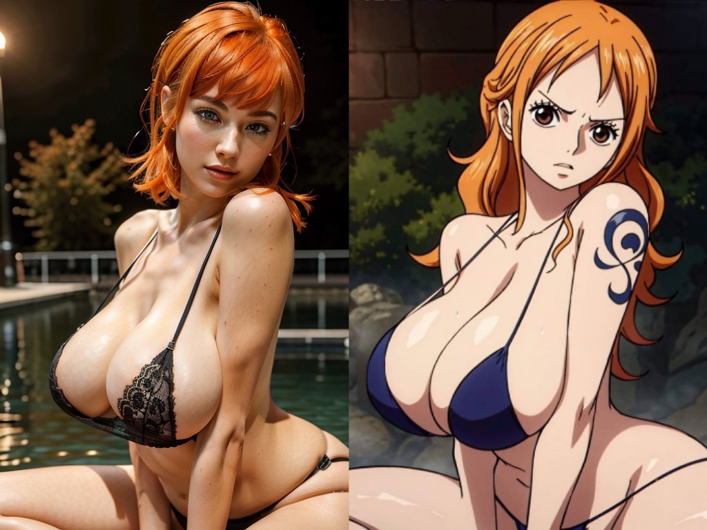 Rule34 - If it exists, there is porn of it / nami, nami (one piece) /  8040504