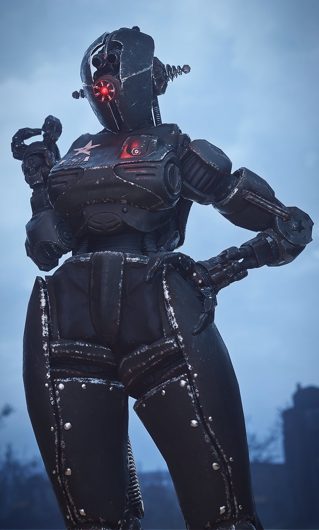 Fallout 4 assaultron helmet фото 72