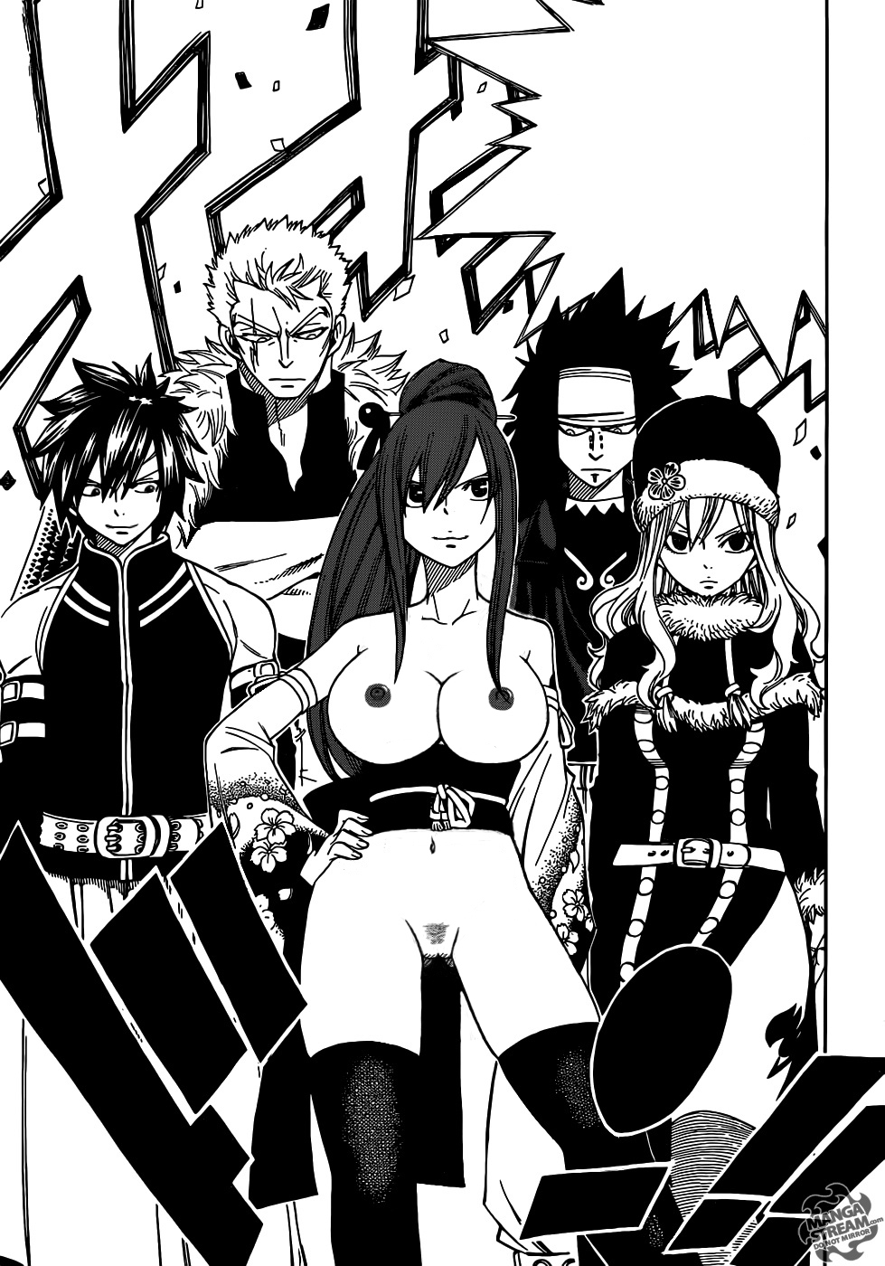 Rule34 - If it exists, there is porn of it  erza scarlet, gajeel redfox,  gray fullbuster, juvia lockser, laxus dreyar  287605