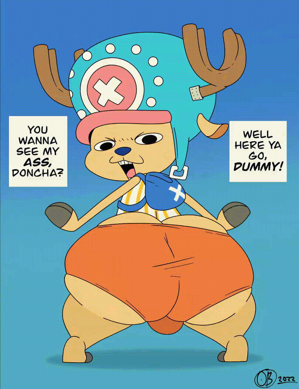 One Piece Chopper Butt Porn - Rule34 - If it exists, there is porn of it / tony tony chopper / 5315310