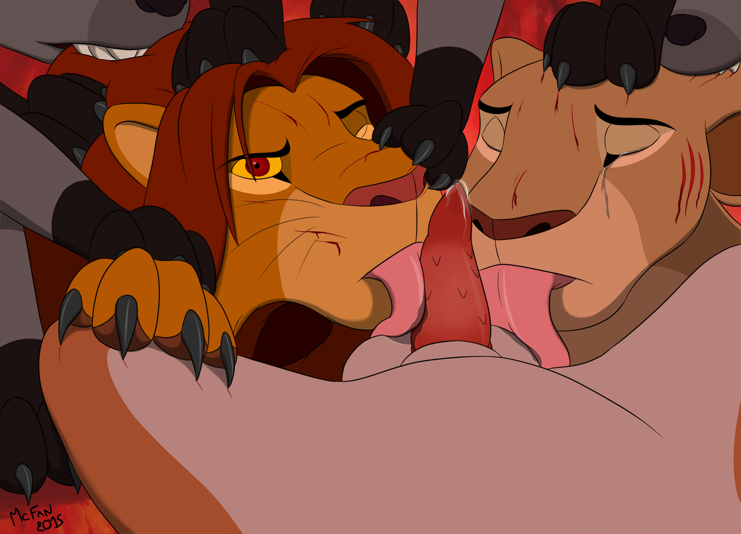 mcfan, nala, scar (the <b>lion</b> <b>king</b>), simba, disney, the <b>lion</b> <b>king</b>, hi res, an...