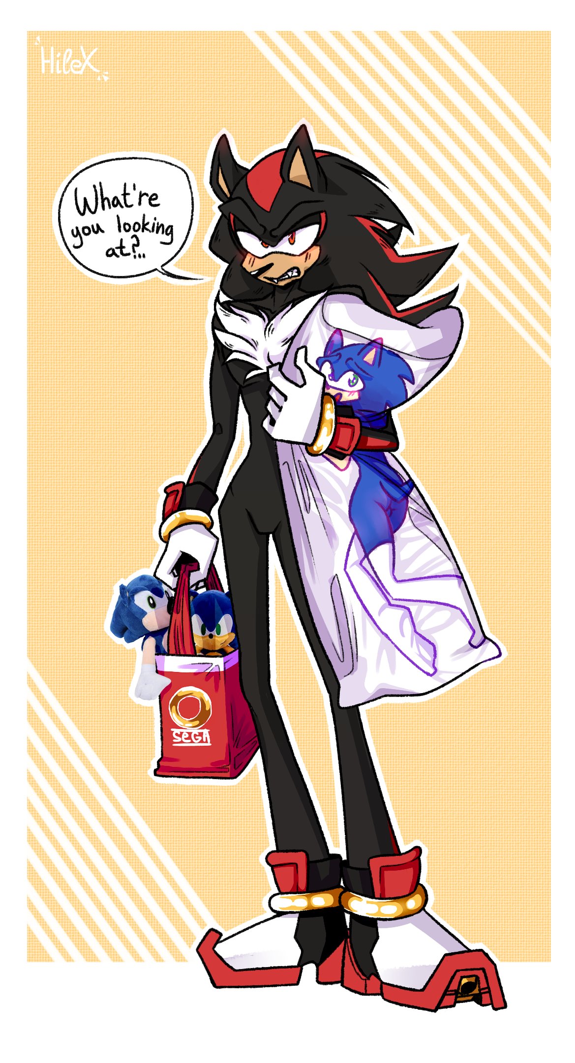 Shadow the hedgehog merch