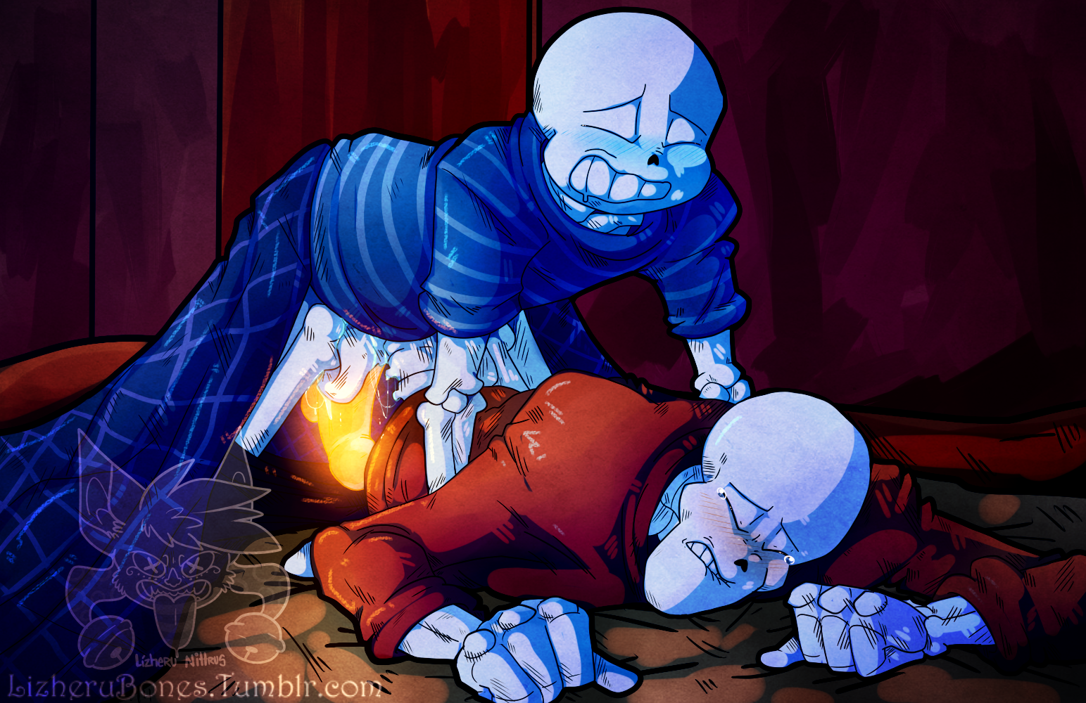 Rule34 - If it exists, there is porn of it / lizherubones, papyrus, sans /  1420537