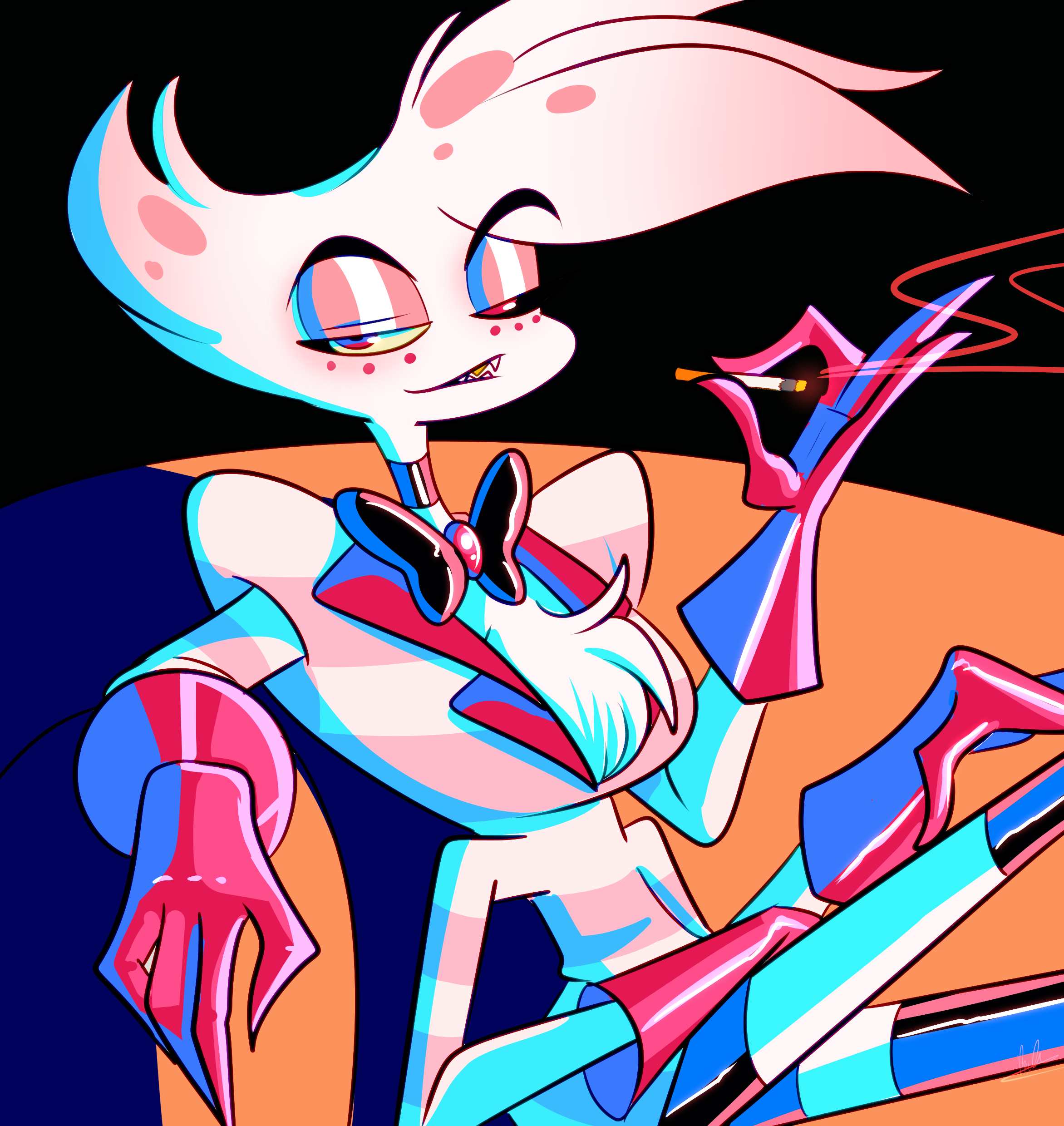 Rule34 - If it exists, there is porn of it / <b>angel</b> <b>dust</b> (hazbin hotel) / 48...