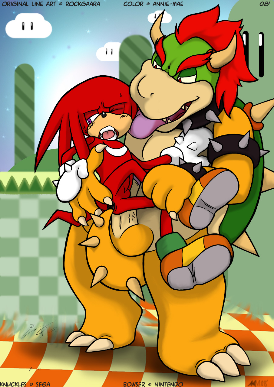 Rule34 - If it exists, there is porn of it / annie-mae, rockgaara, bowser,  knuckles the echidna, koopa / 714247